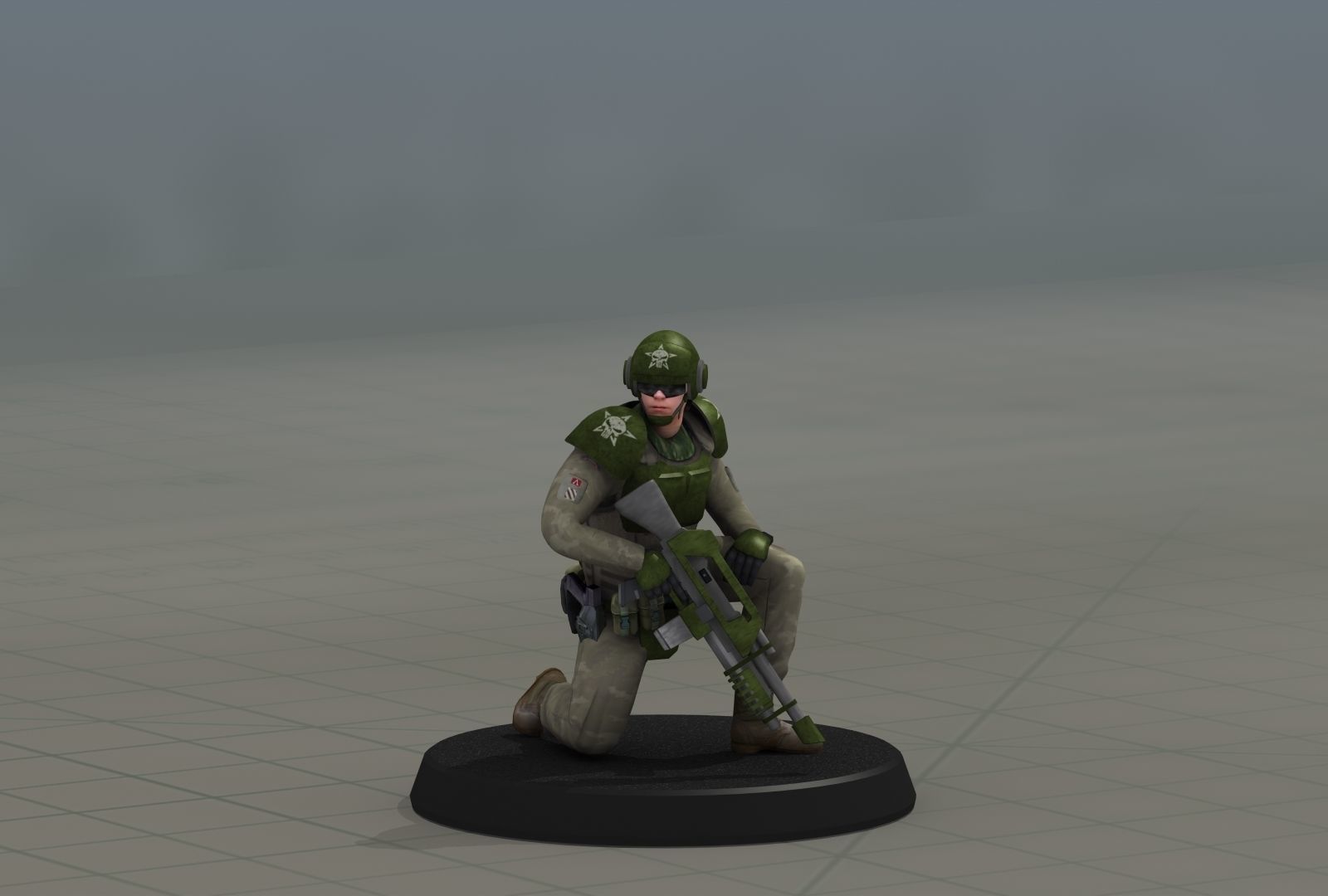 Imperial Army Future Soldiers 3D model_11