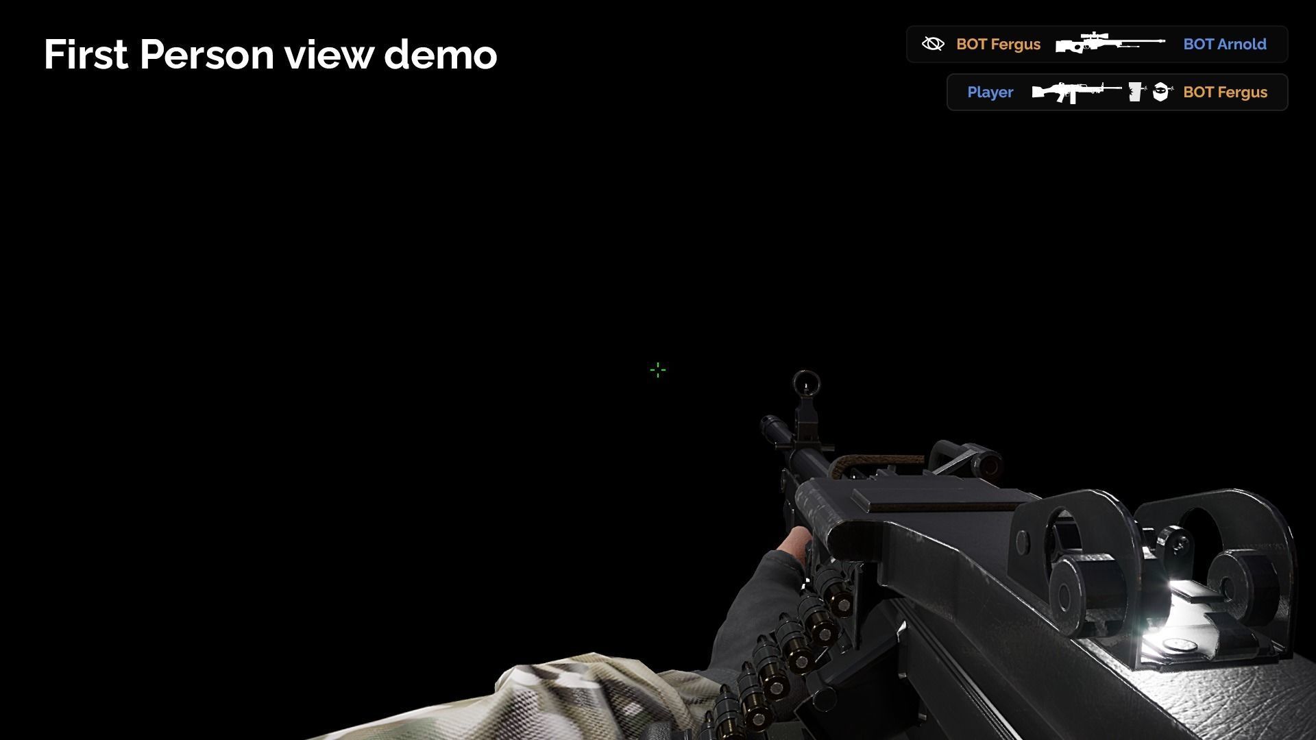 Rapid Fire Military Character - Assault Low-poly 3D model_28