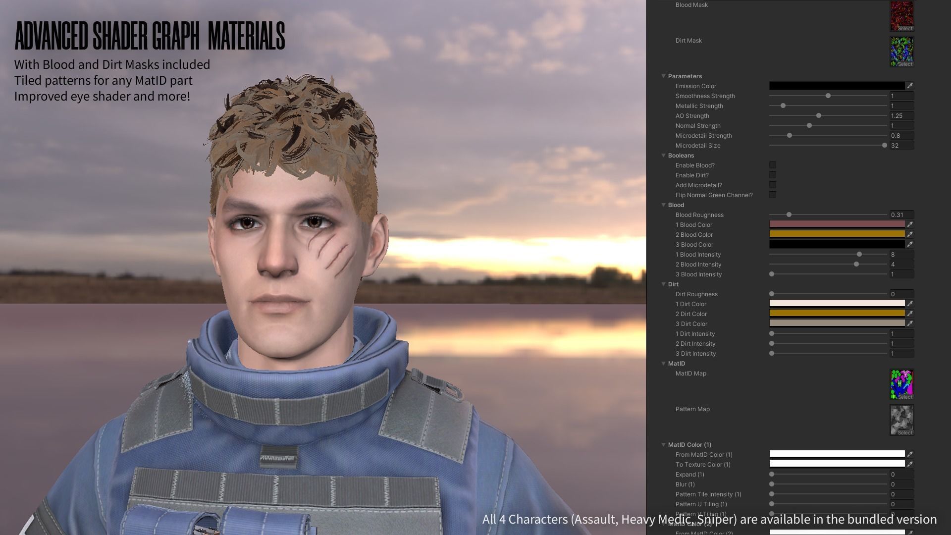 Rapid Fire Military Character - Assault Low-poly 3D model_24