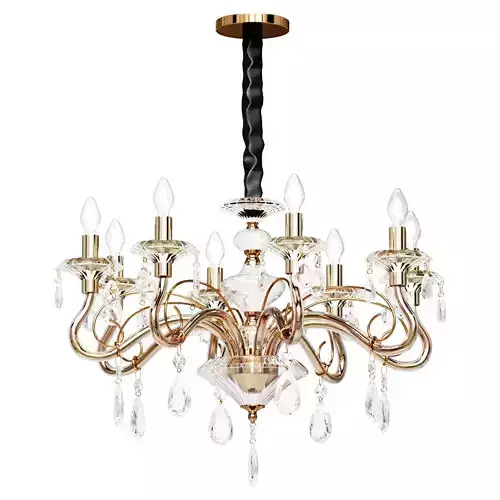 Pendant chandelier 8x40 E14 Omnilux 140770182