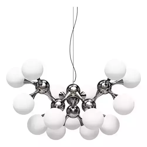 Pendant chandelier Ideal Lux Nodi Bianco SP15