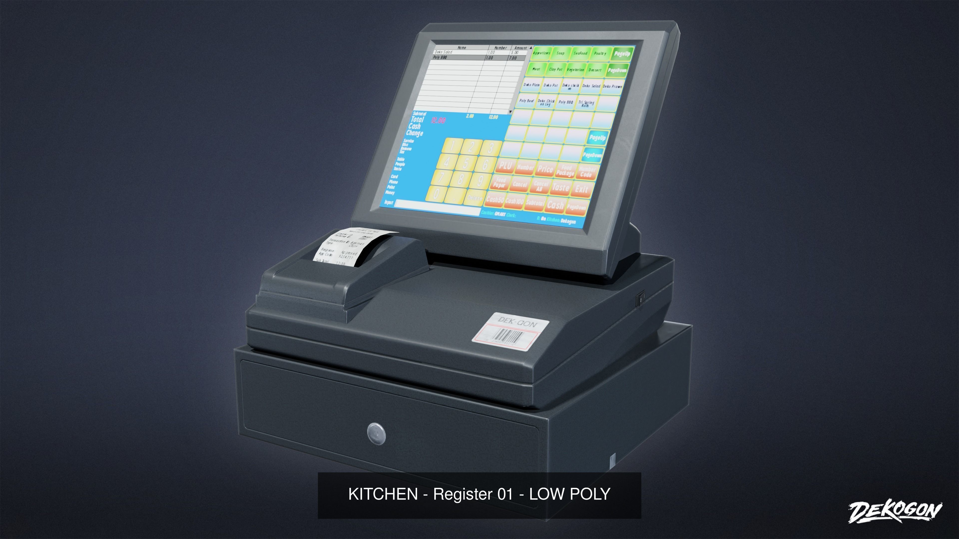 MODERN KITCHEN - Asset Combo Pack 3D Model Collection _60