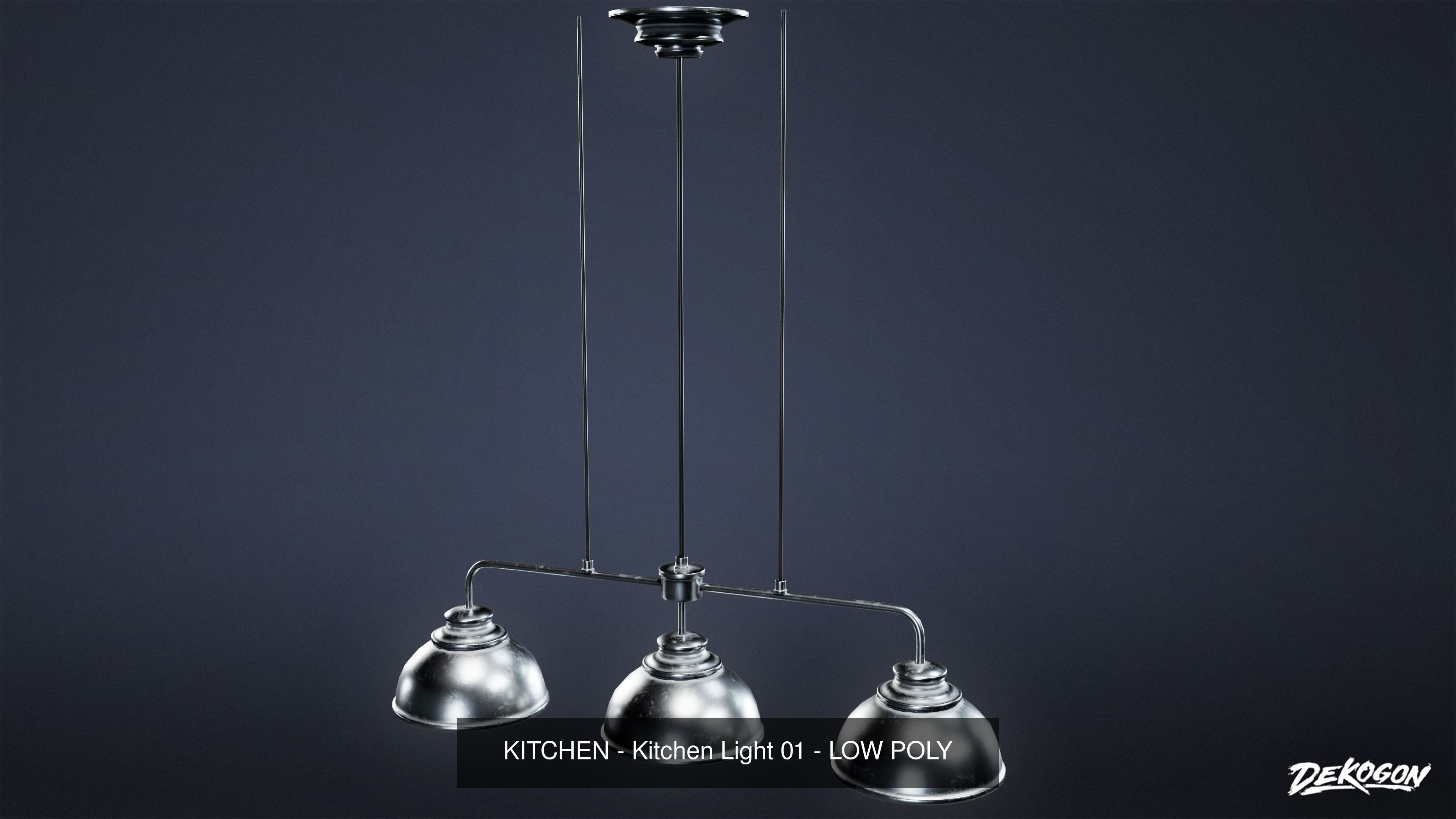 MODERN KITCHEN - Asset Combo Pack 3D Model Collection _43