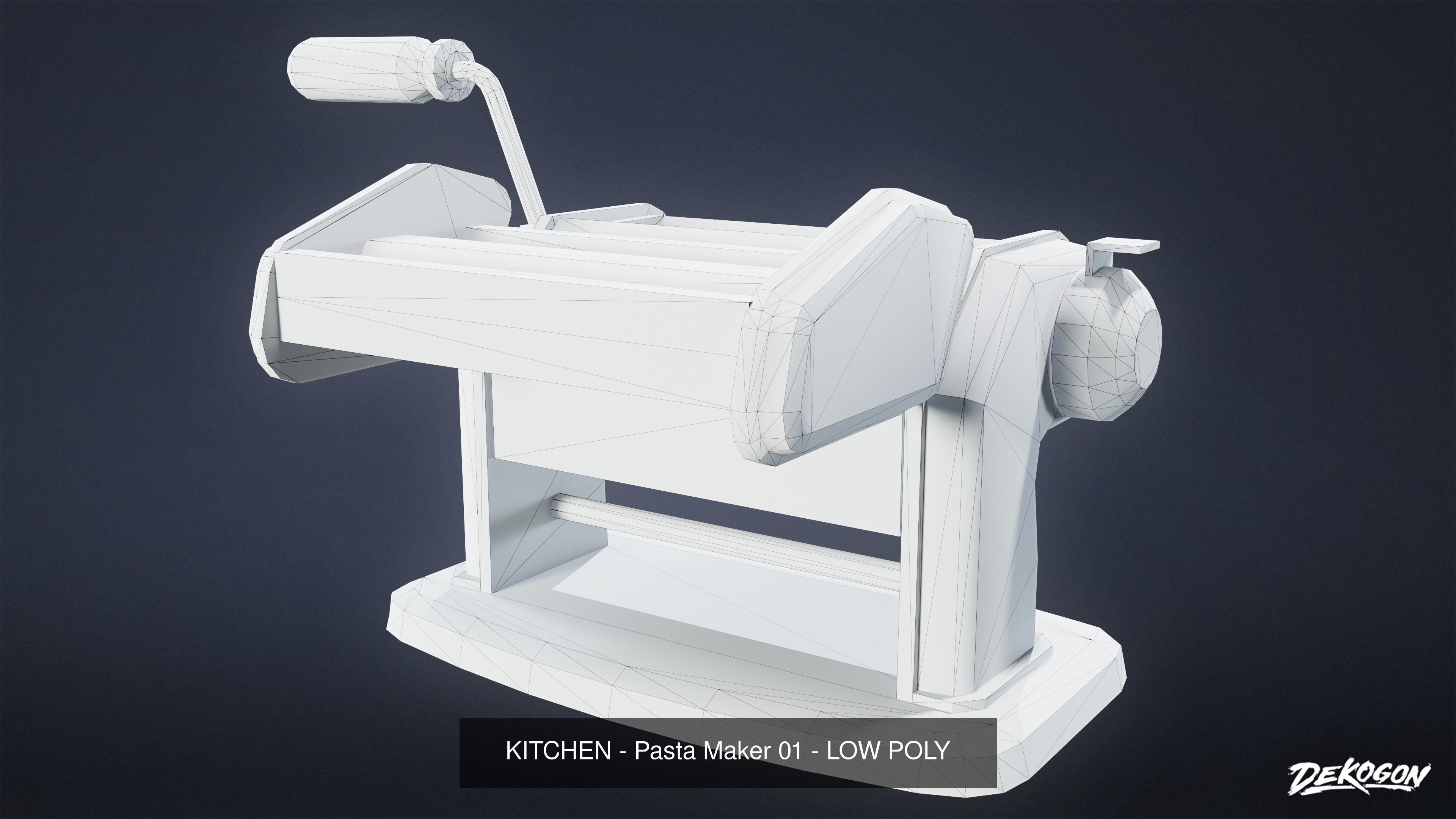 MODERN KITCHEN - Asset Combo Pack 3D Model Collection _49