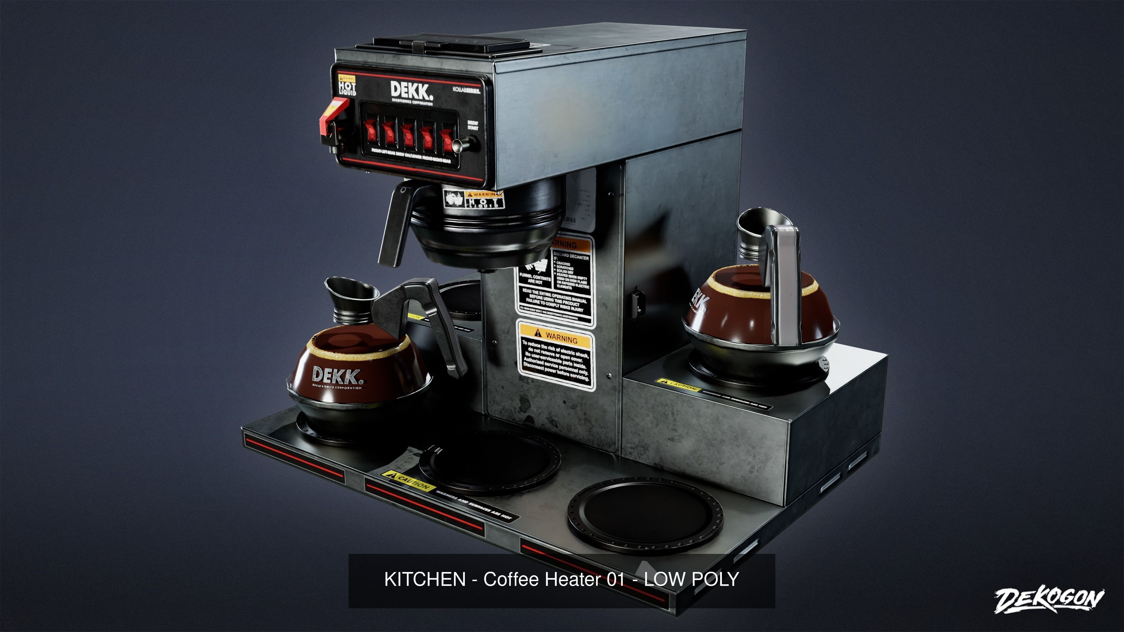 MODERN KITCHEN - Asset Combo Pack 3D Model Collection _11