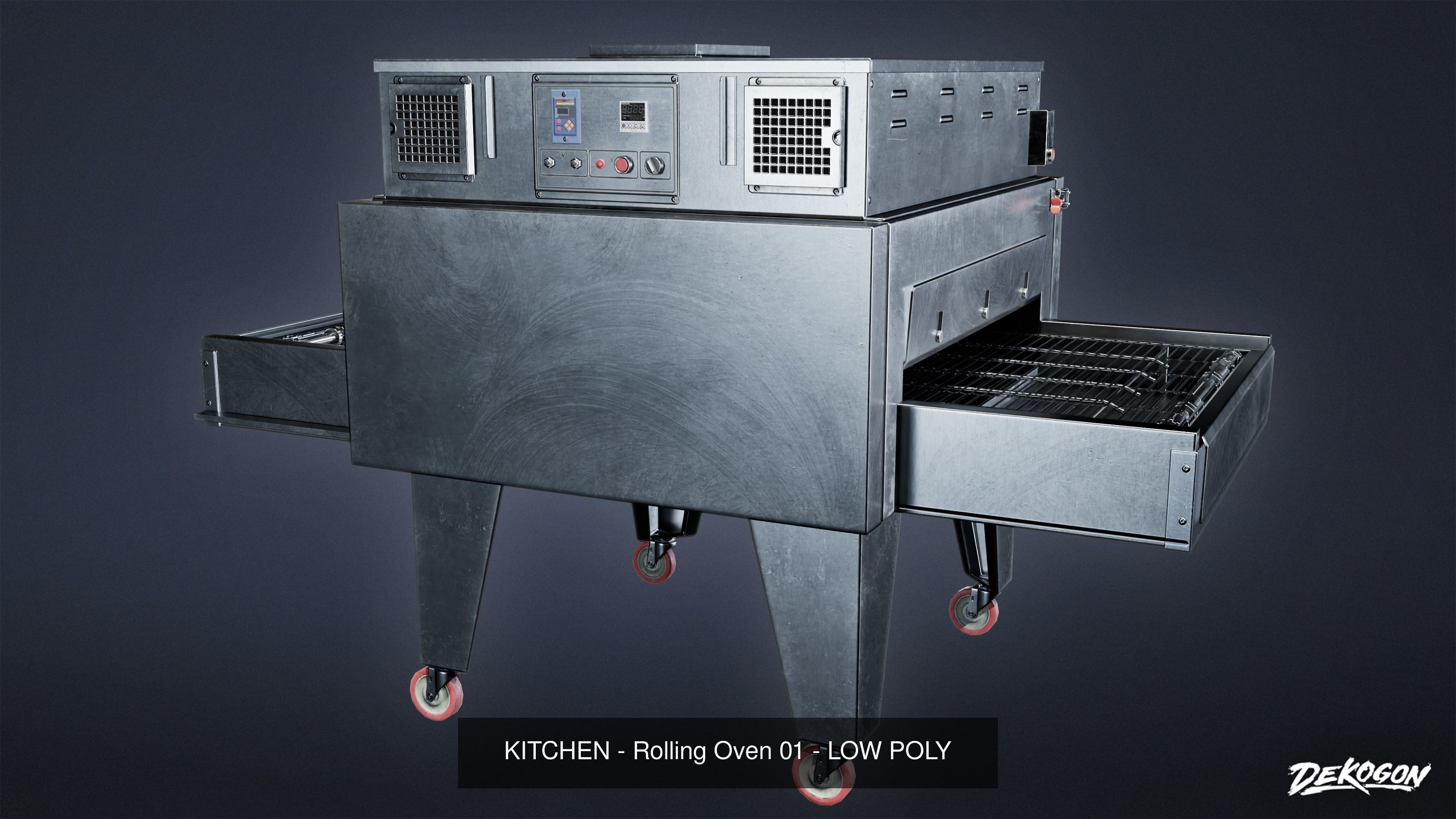 MODERN KITCHEN - Asset Combo Pack 3D Model Collection _62