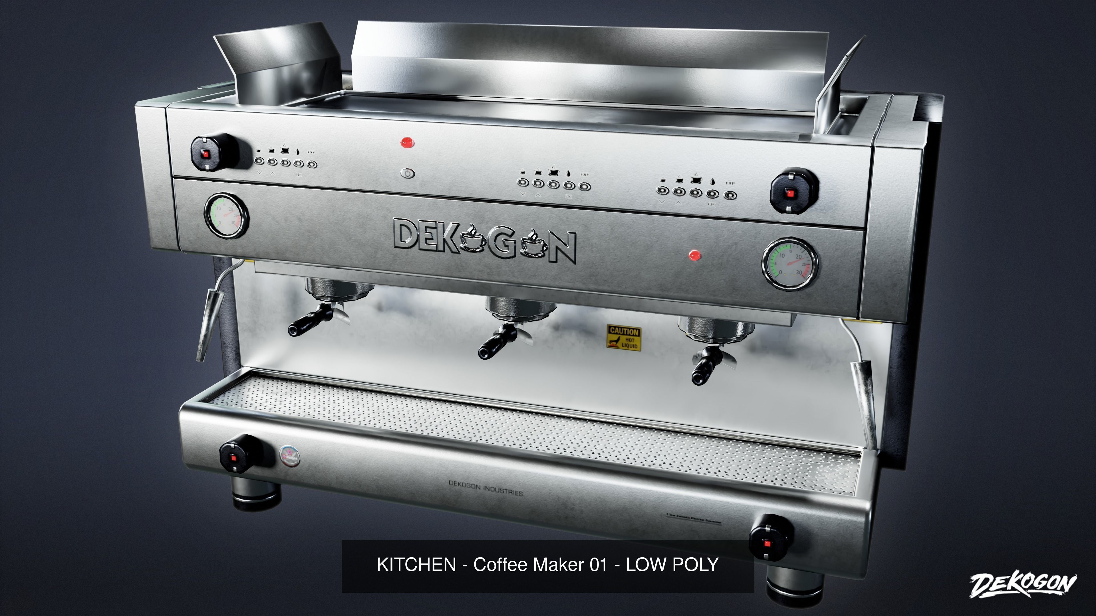 MODERN KITCHEN - Asset Combo Pack 3D Model Collection _14