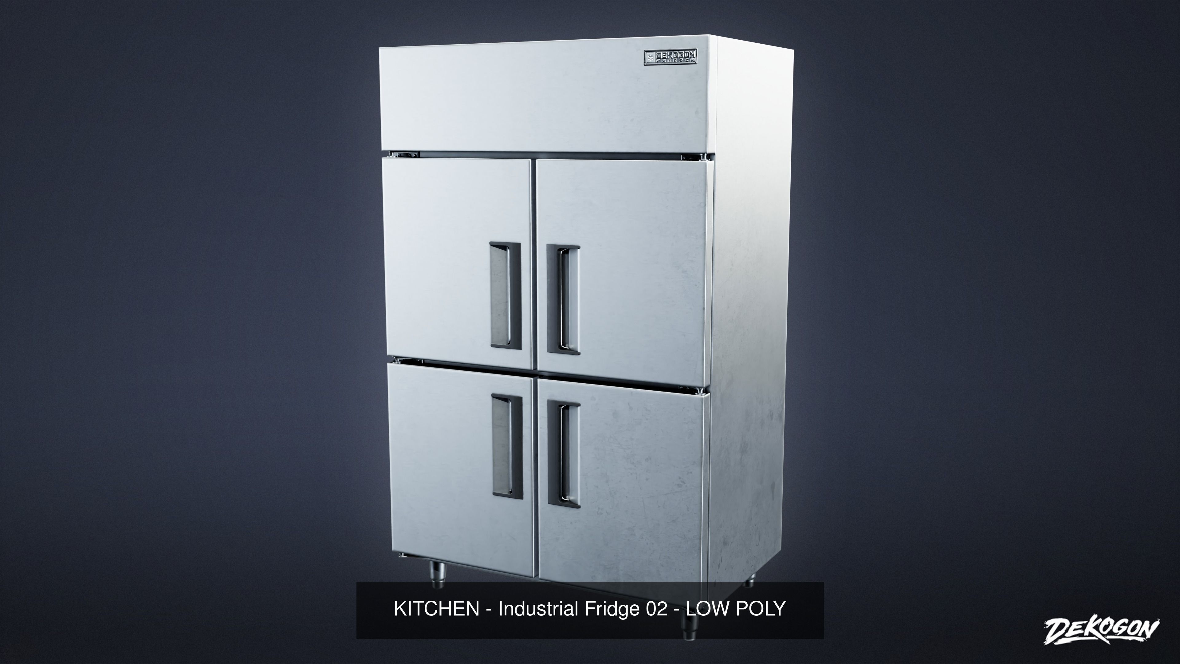 MODERN KITCHEN - Asset Combo Pack 3D Model Collection _38