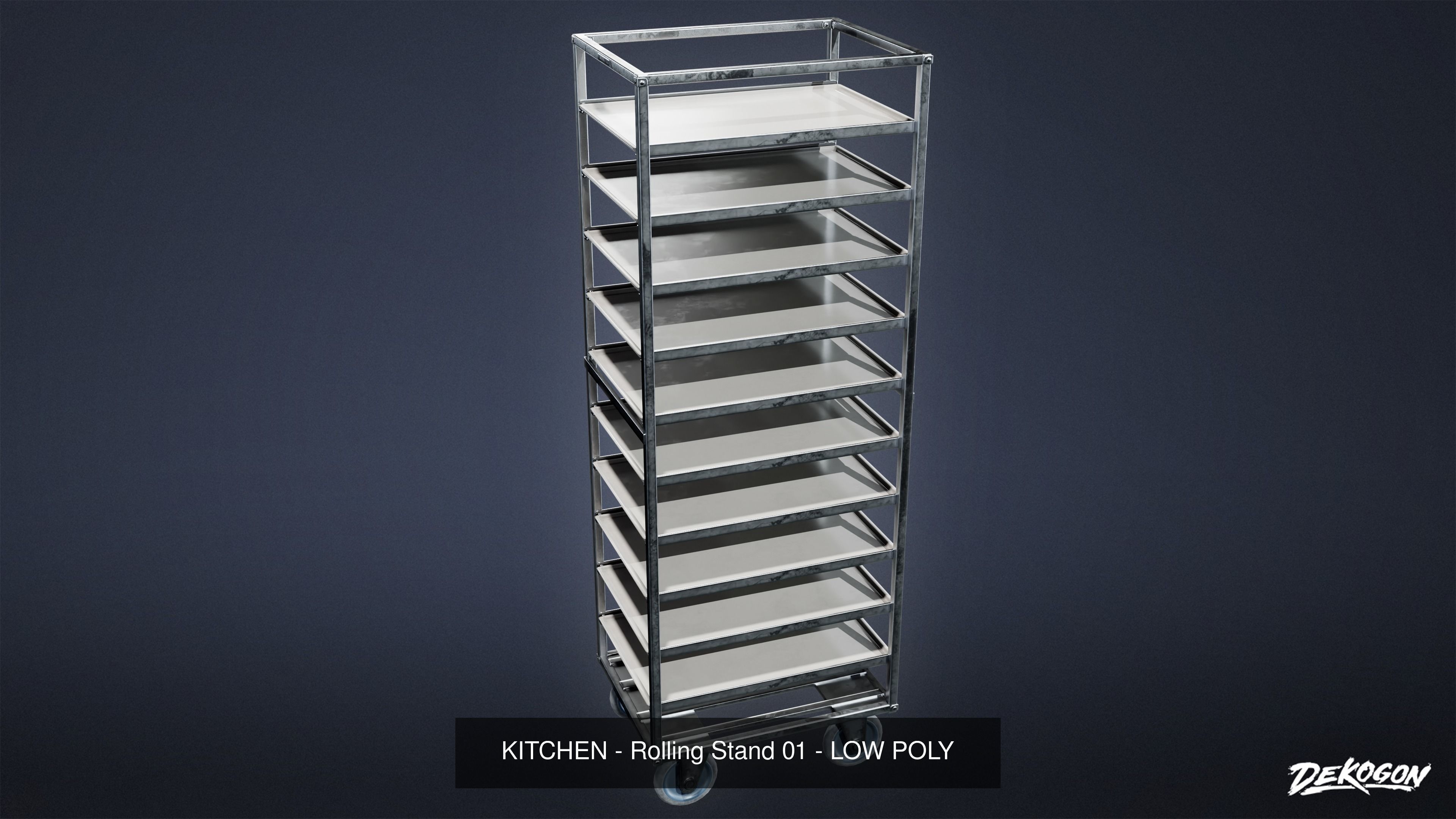 MODERN KITCHEN - Asset Combo Pack 3D Model Collection _63