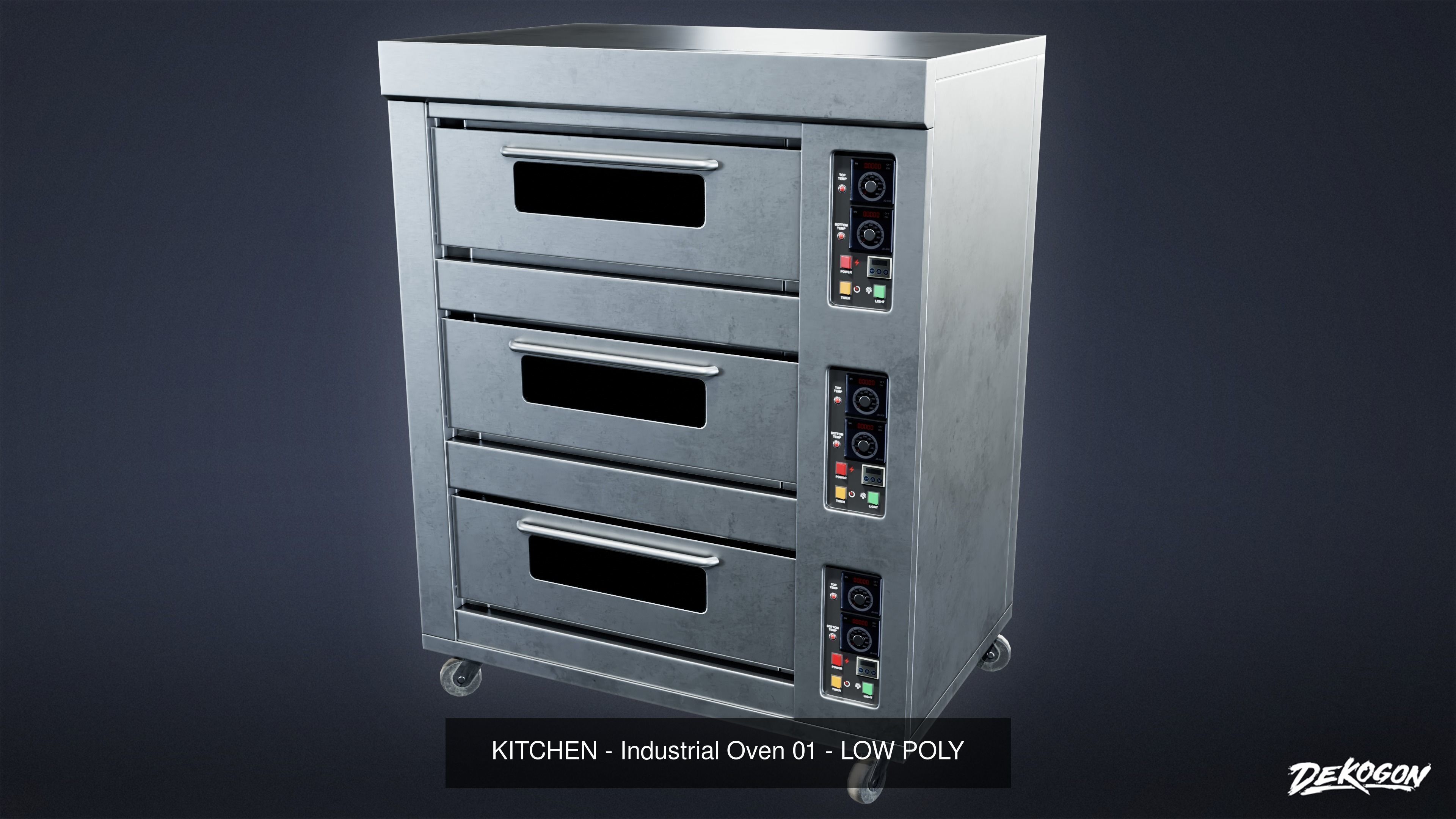 MODERN KITCHEN - Asset Combo Pack 3D Model Collection _40