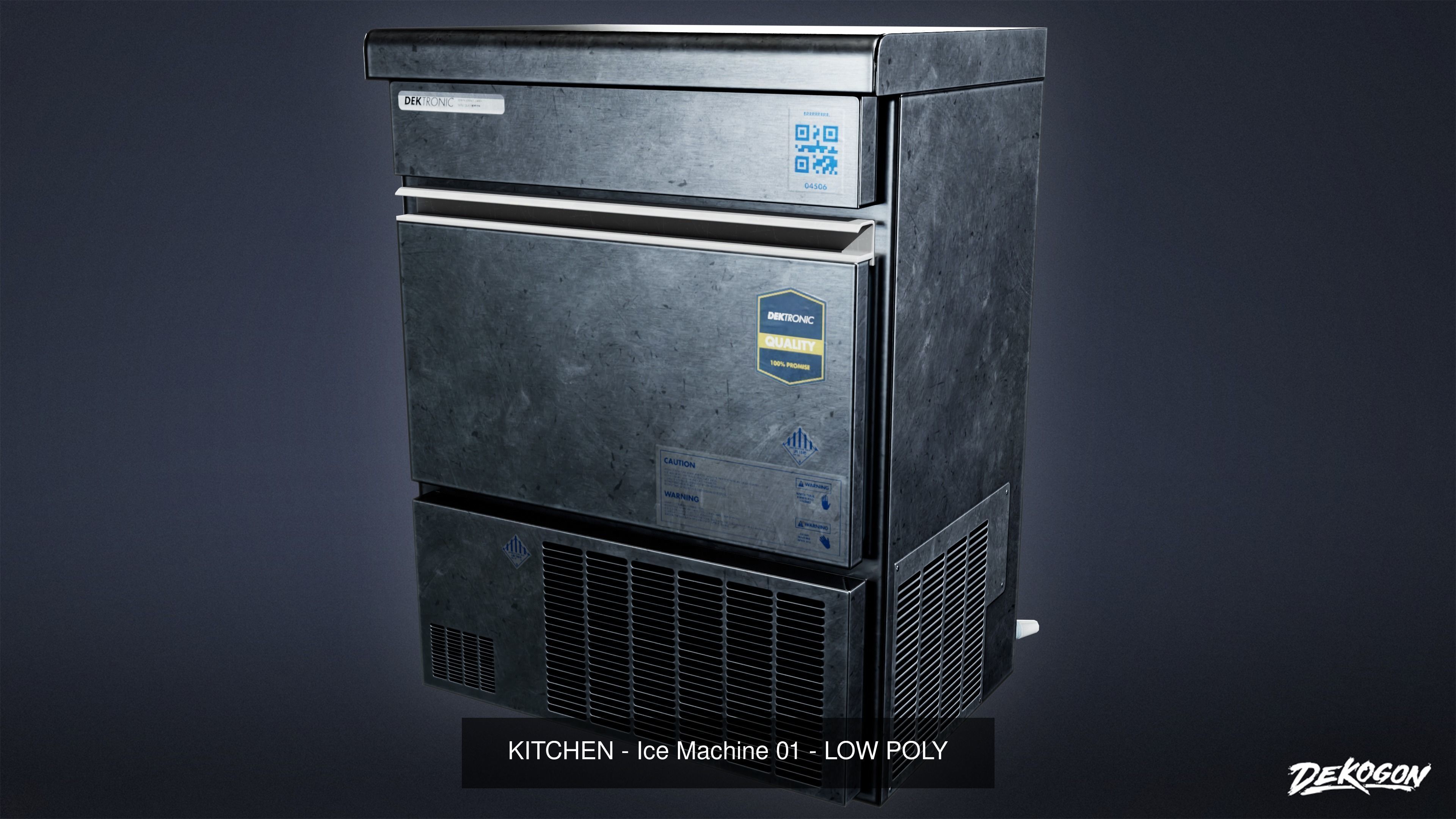 MODERN KITCHEN - Asset Combo Pack 3D Model Collection _35