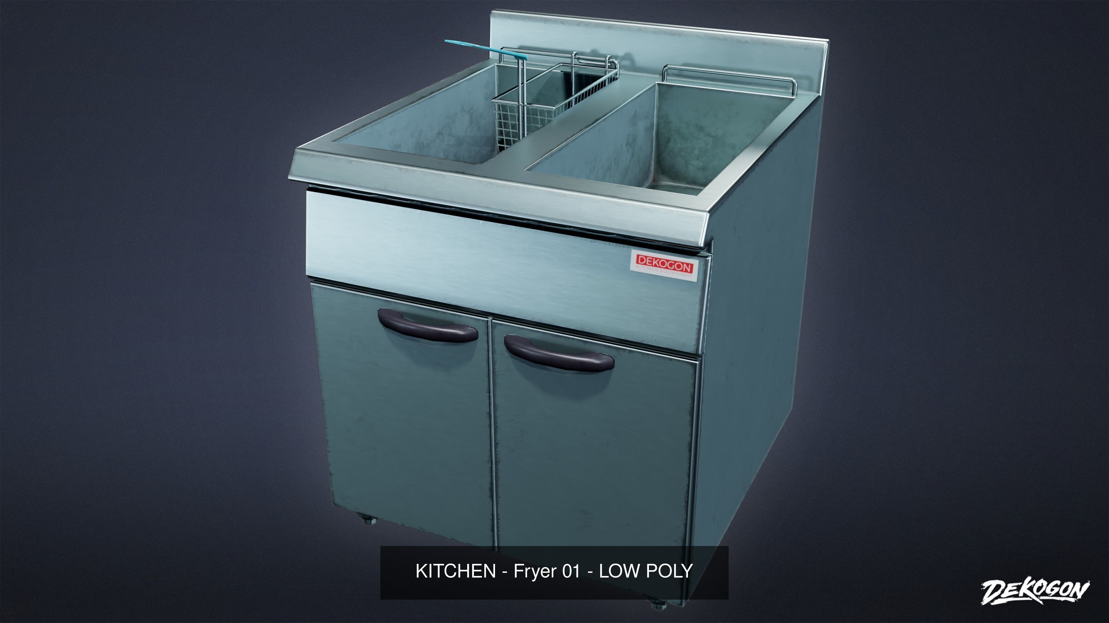 MODERN KITCHEN - Asset Combo Pack 3D Model Collection _26