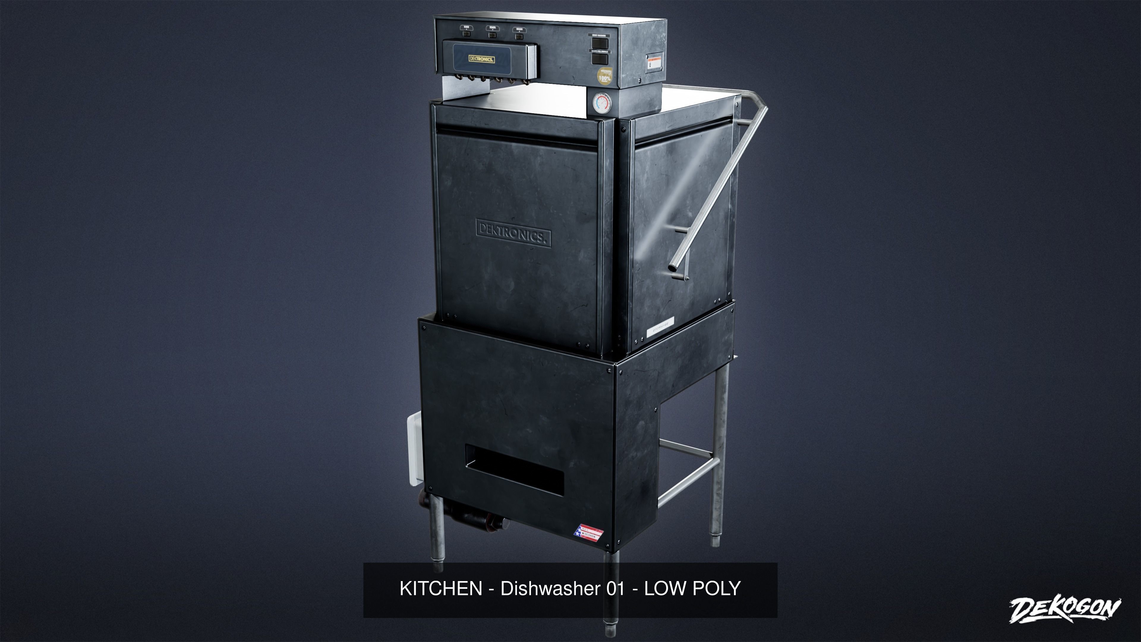 MODERN KITCHEN - Asset Combo Pack 3D Model Collection _18