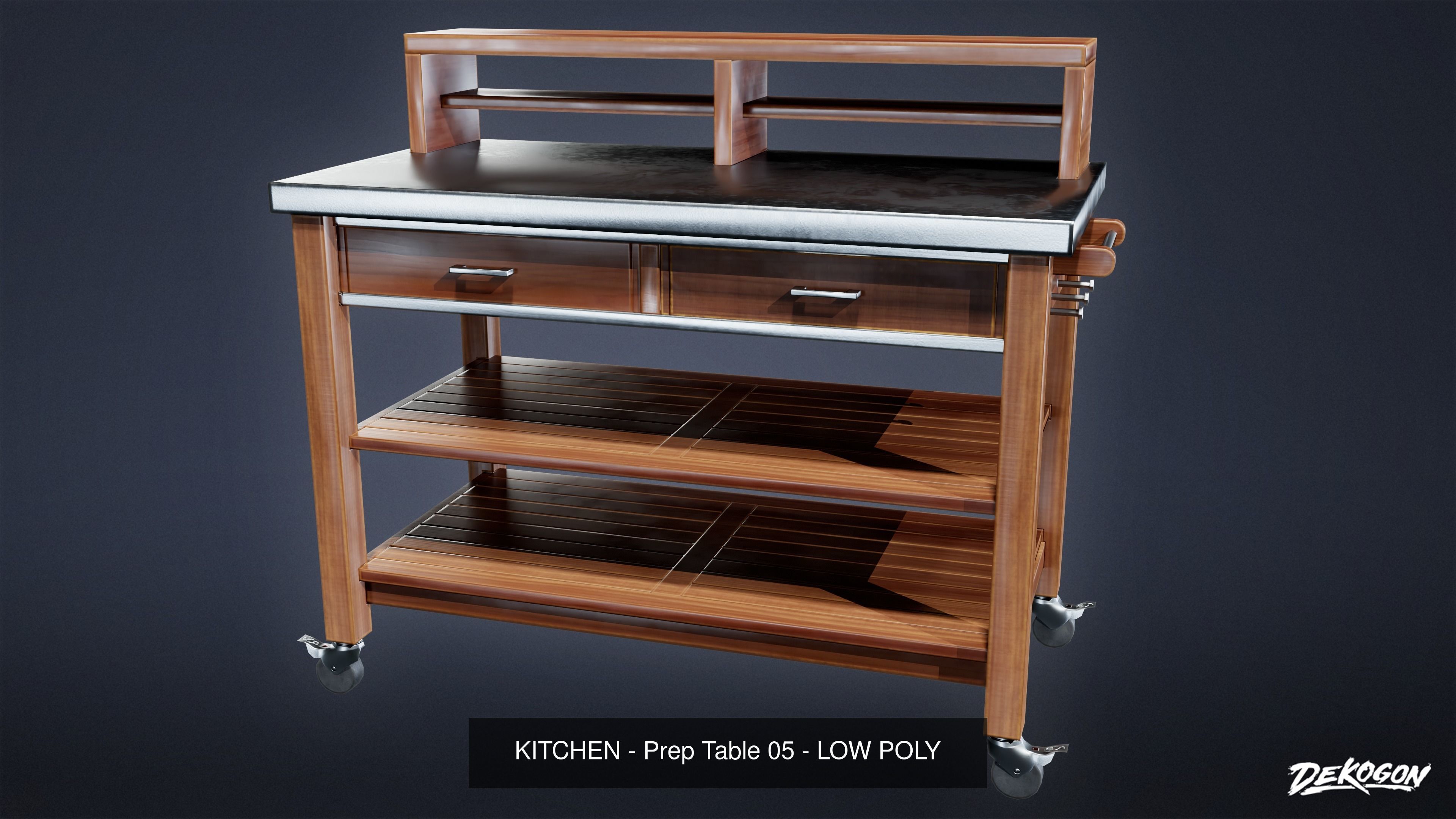 MODERN KITCHEN - Asset Combo Pack 3D Model Collection _58