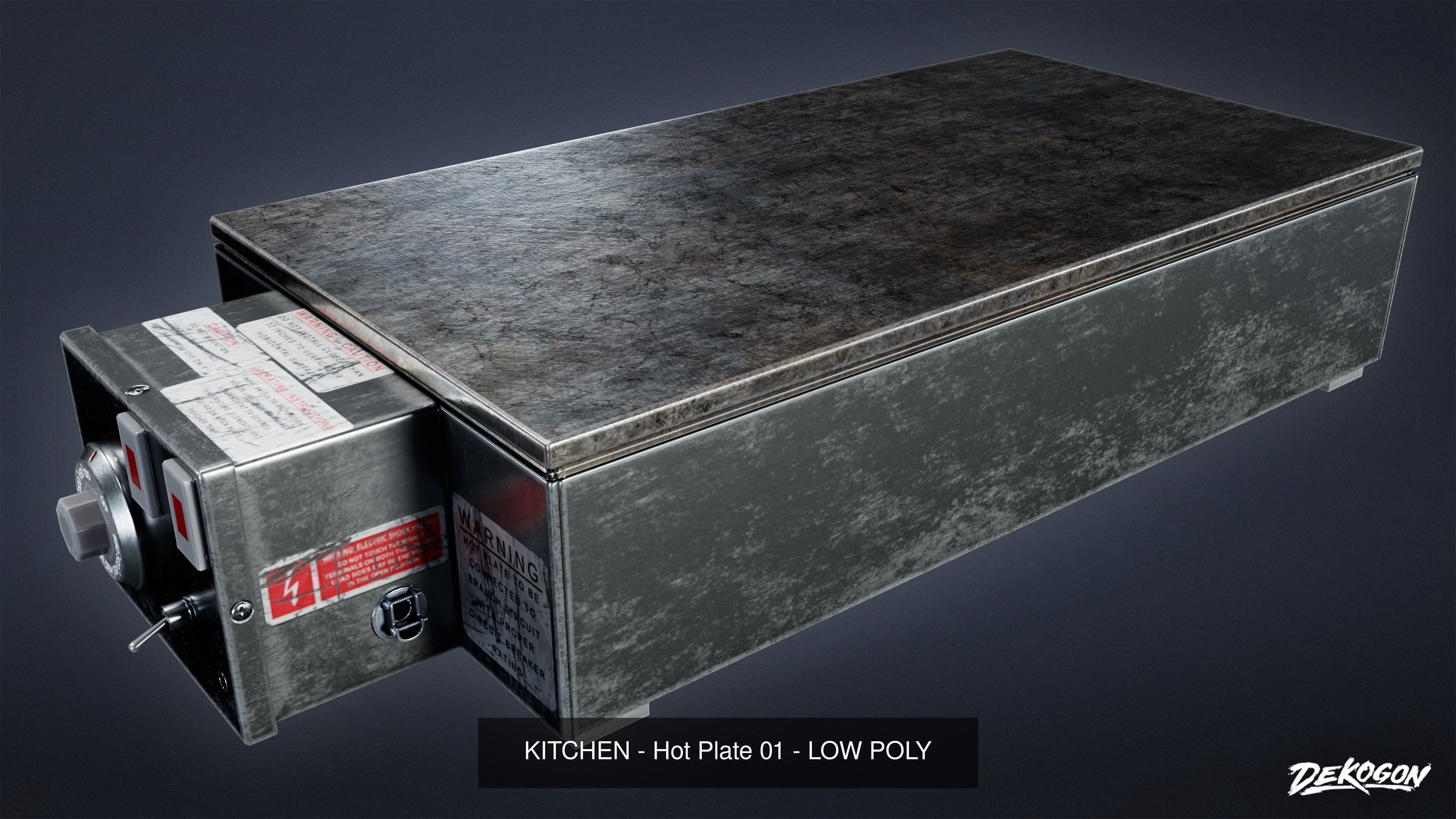 MODERN KITCHEN - Asset Combo Pack 3D Model Collection _32