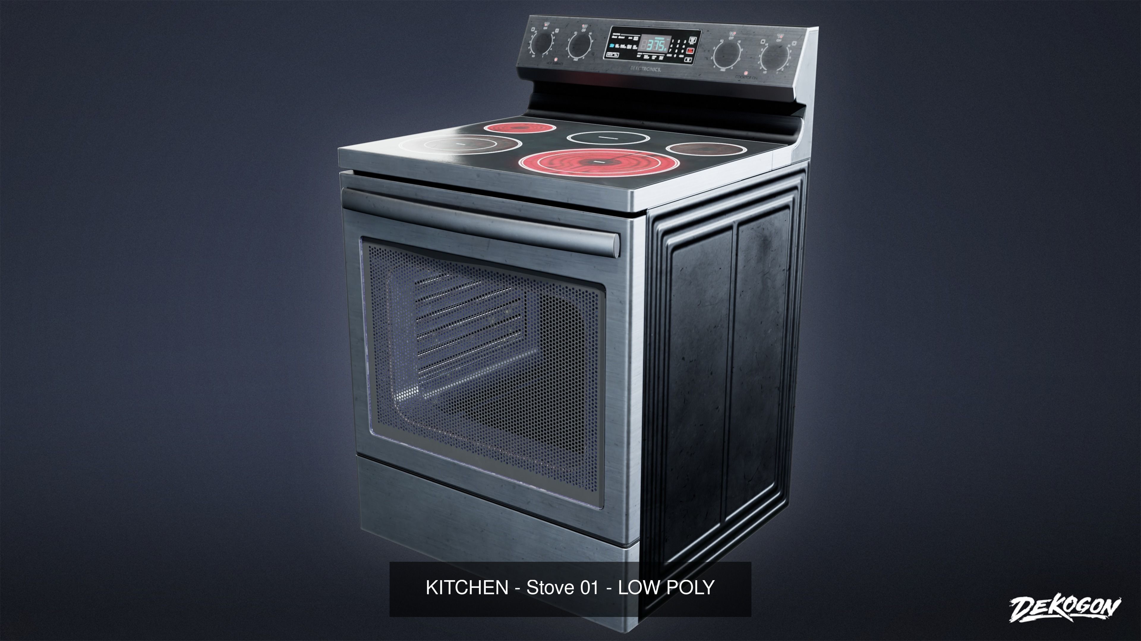 MODERN KITCHEN - Asset Combo Pack 3D Model Collection _69