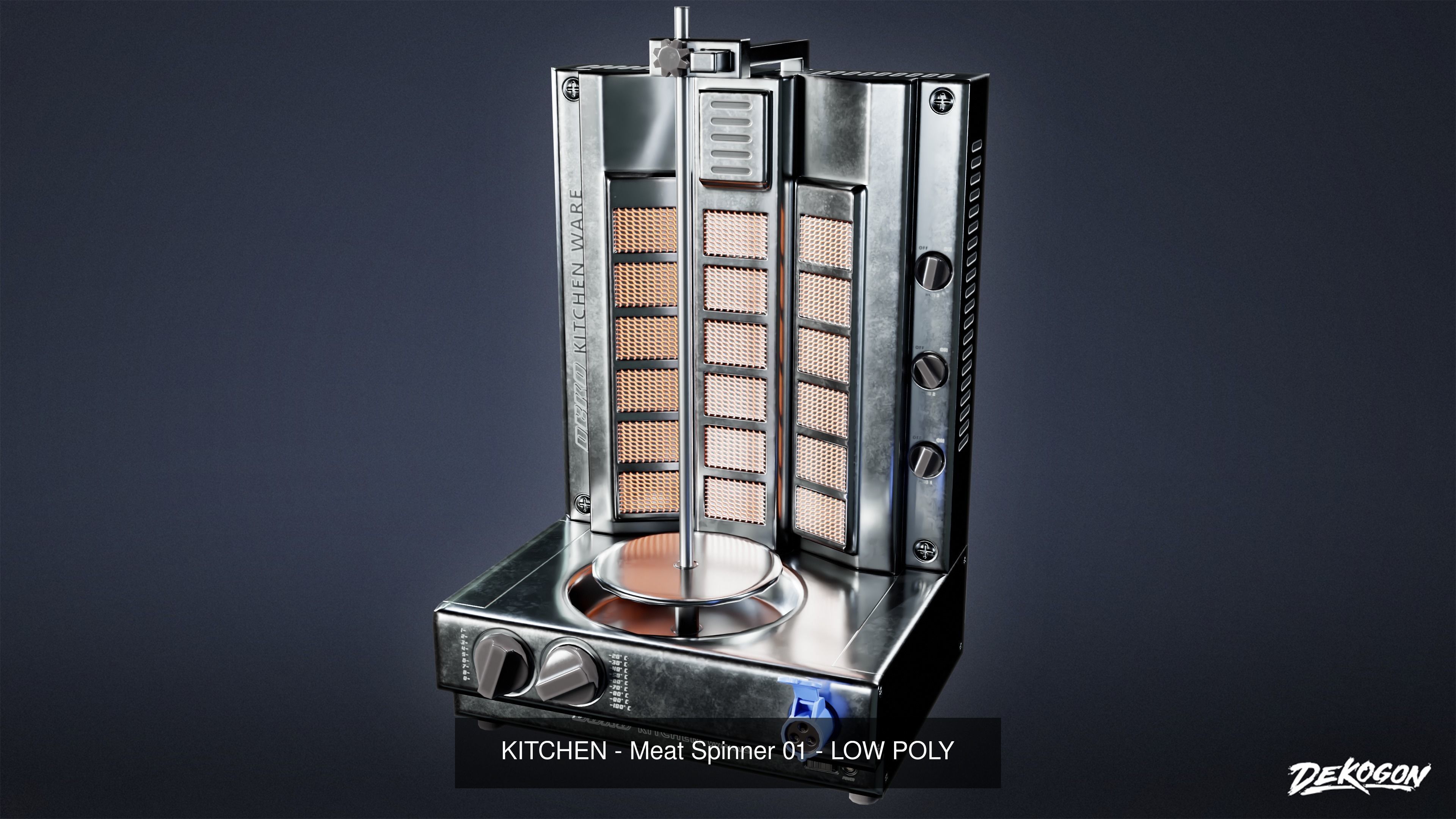 MODERN KITCHEN - Asset Combo Pack 3D Model Collection _46