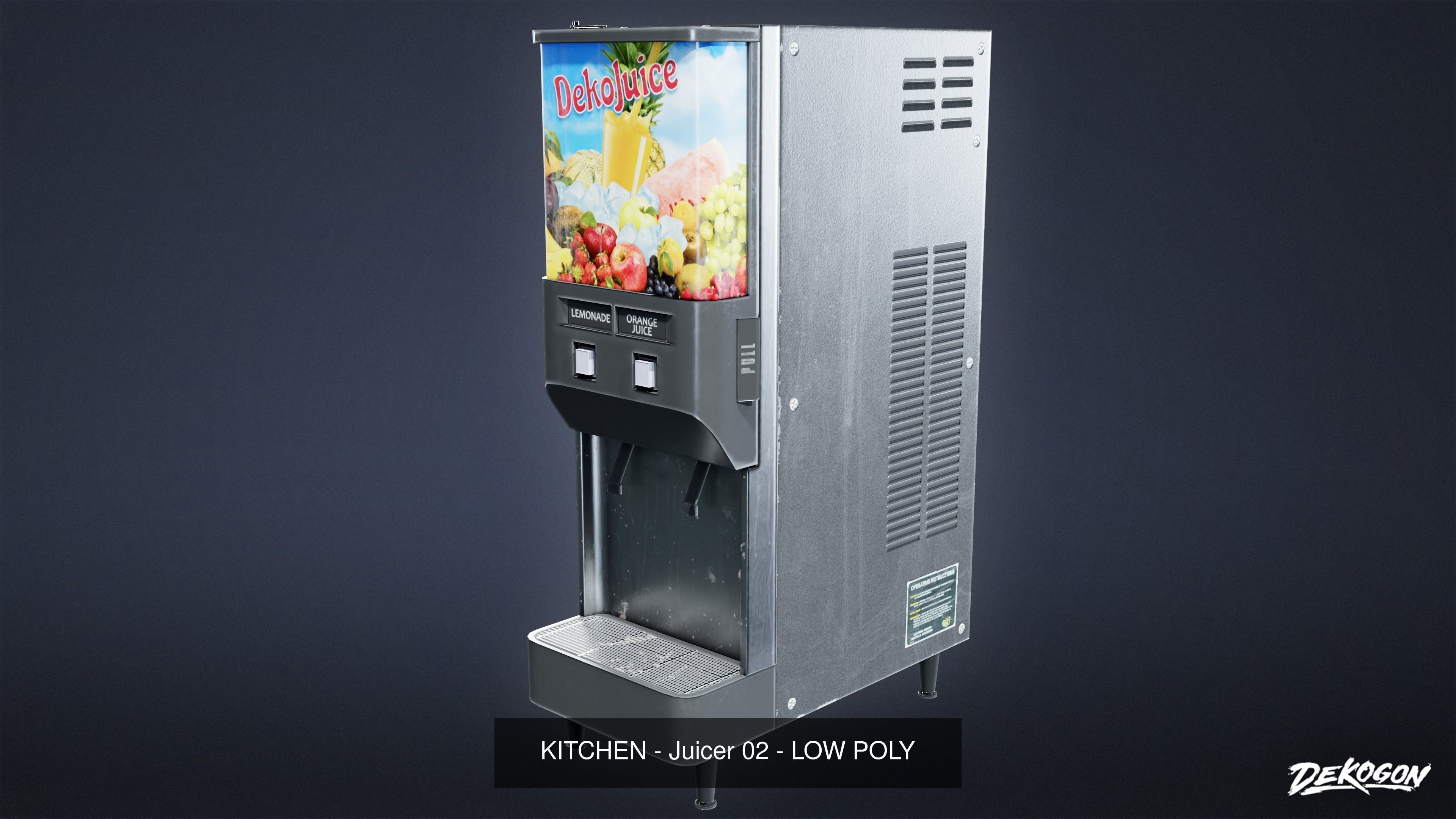 MODERN KITCHEN - Asset Combo Pack 3D Model Collection _42