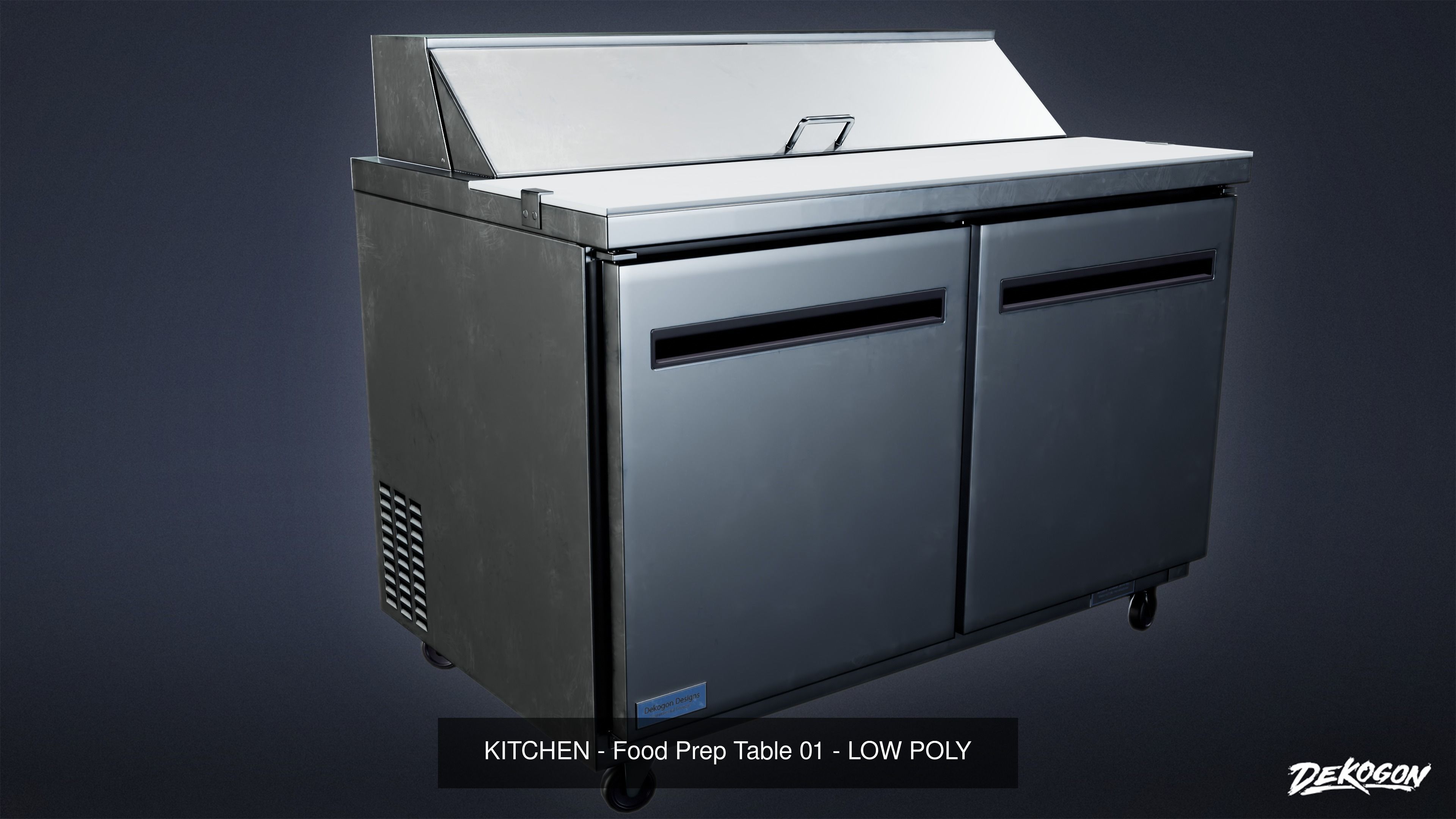 MODERN KITCHEN - Asset Combo Pack 3D Model Collection _22