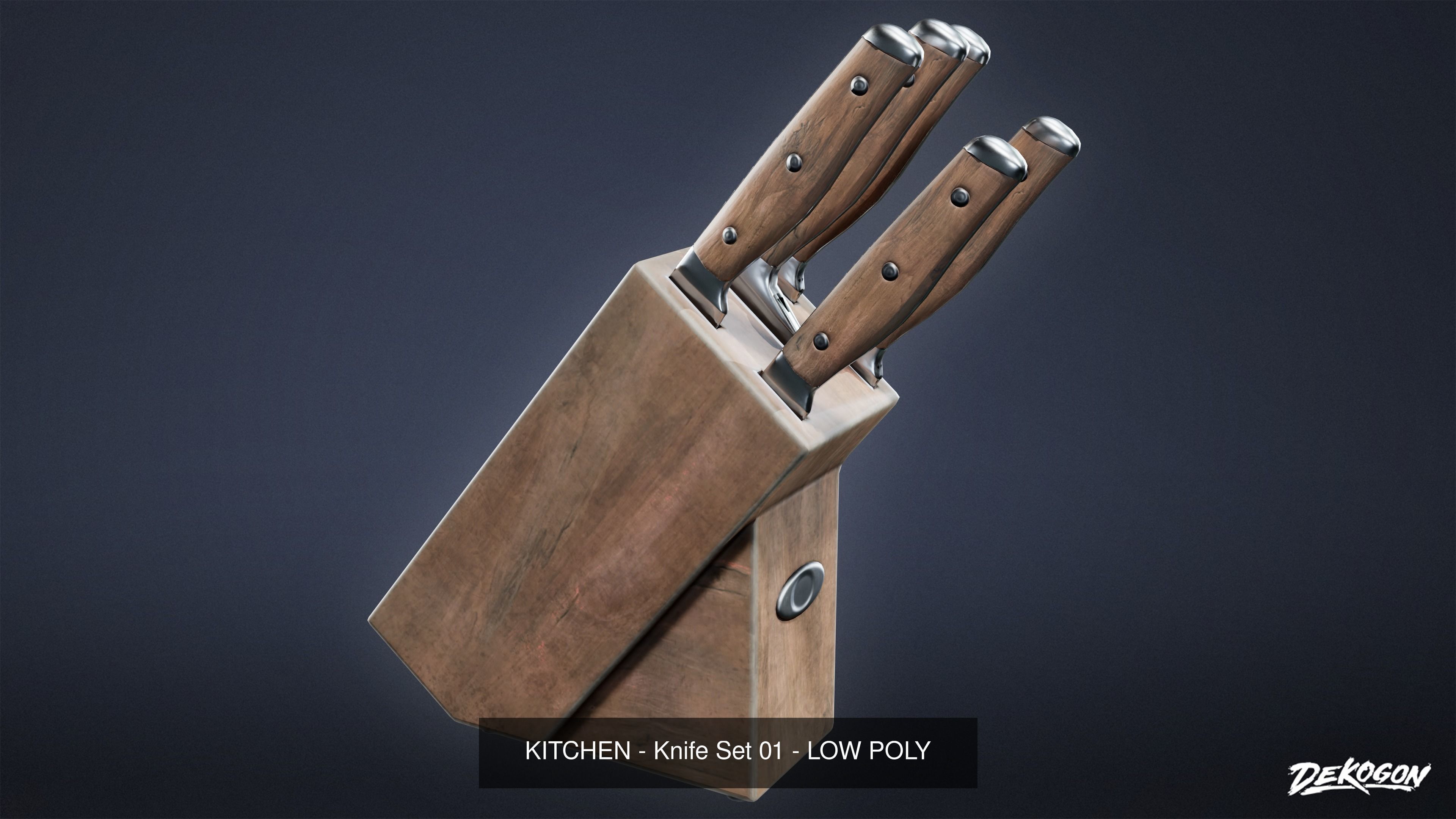 MODERN KITCHEN - Asset Combo Pack 3D Model Collection _44