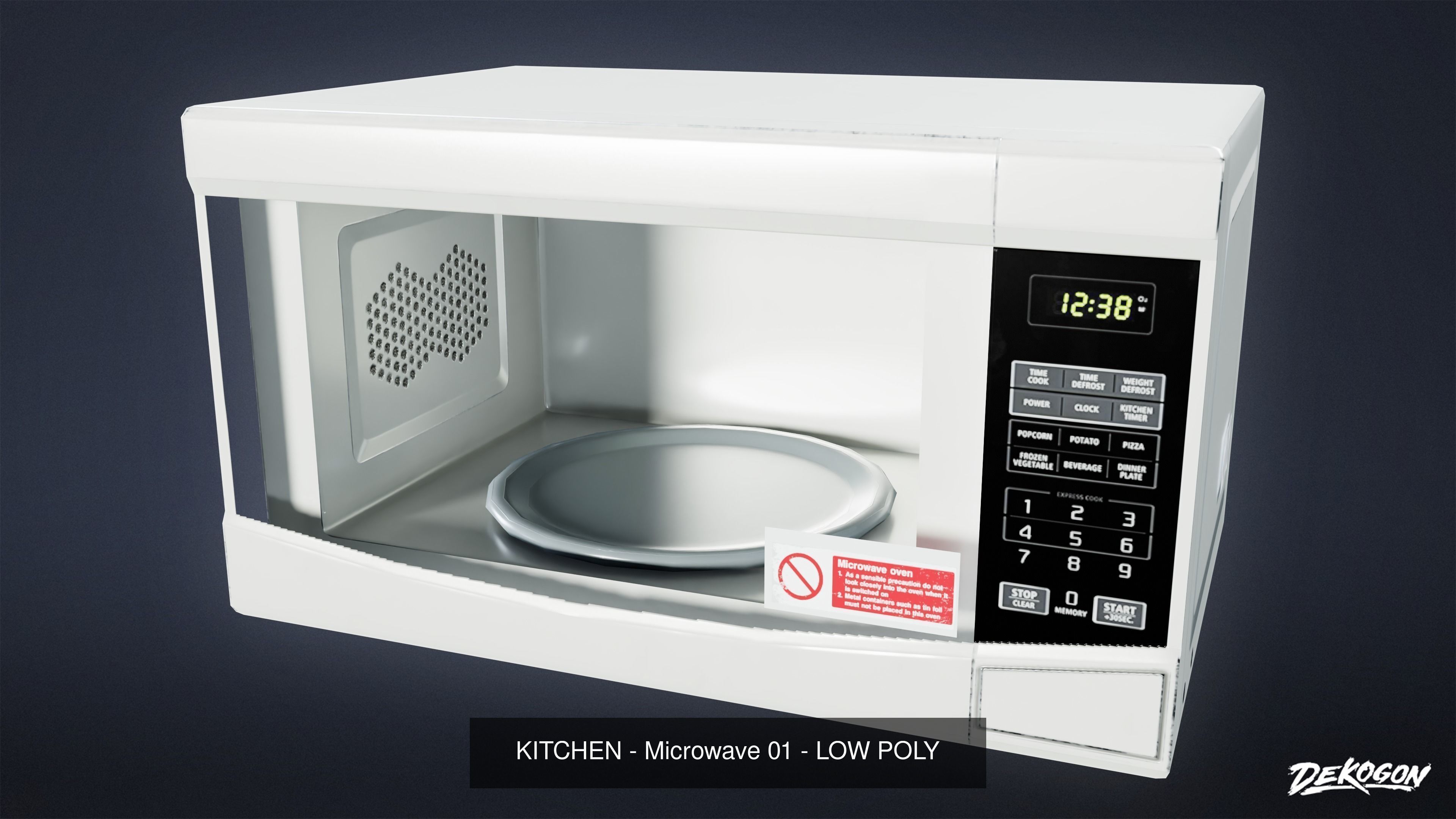 MODERN KITCHEN - Asset Combo Pack 3D Model Collection _47