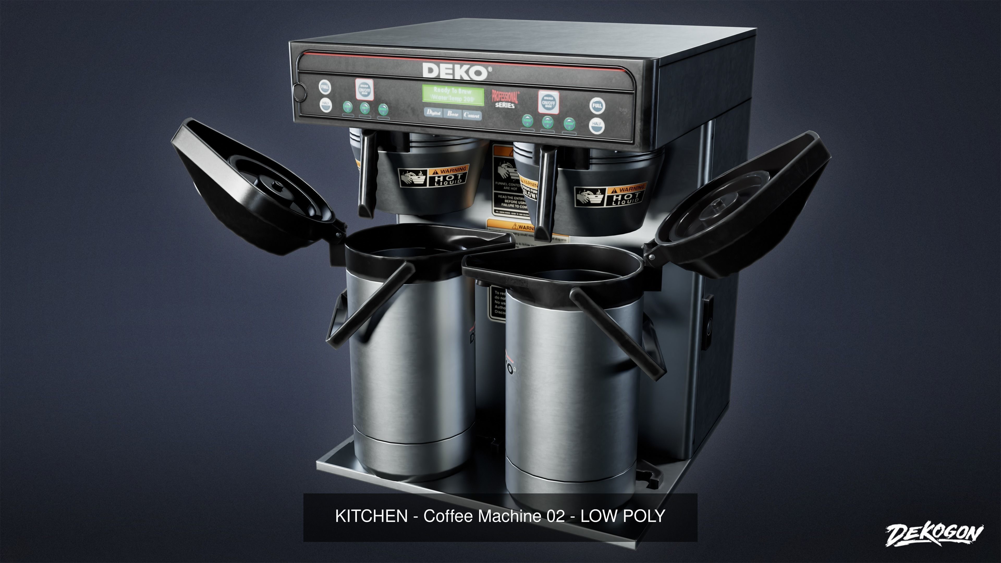 MODERN KITCHEN - Asset Combo Pack 3D Model Collection _13