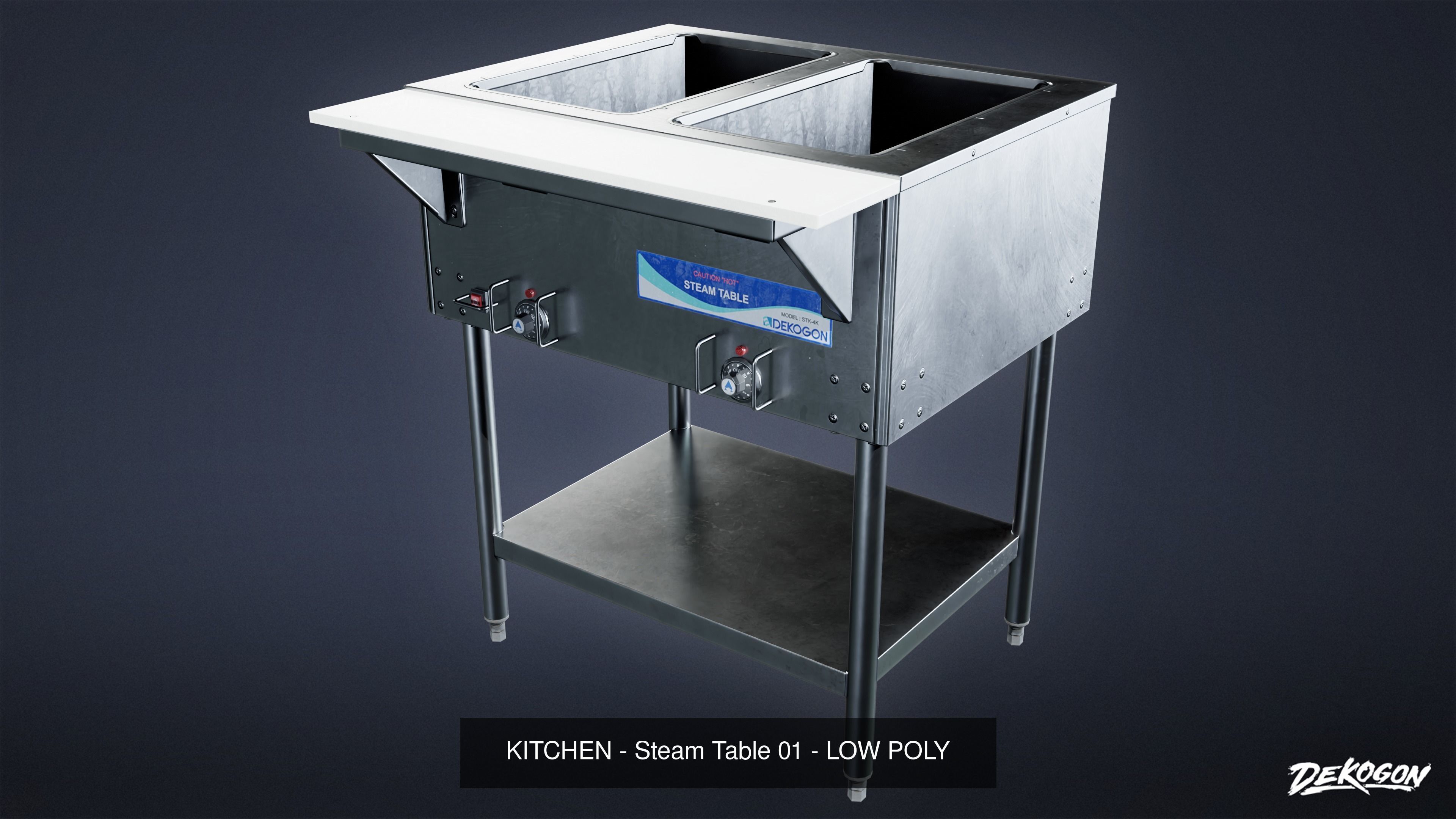 MODERN KITCHEN - Asset Combo Pack 3D Model Collection _68