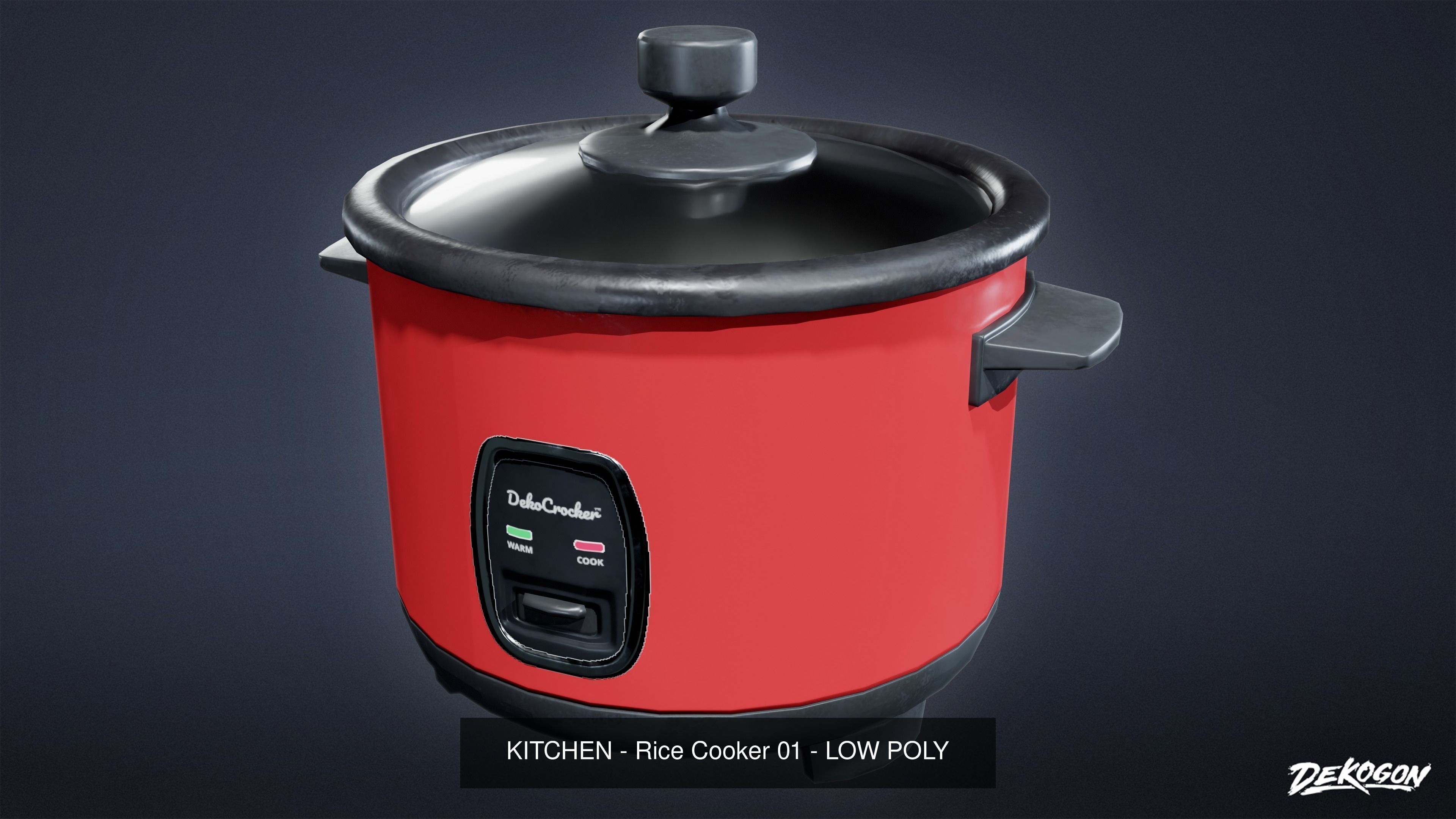 MODERN KITCHEN - Asset Combo Pack 3D Model Collection _61