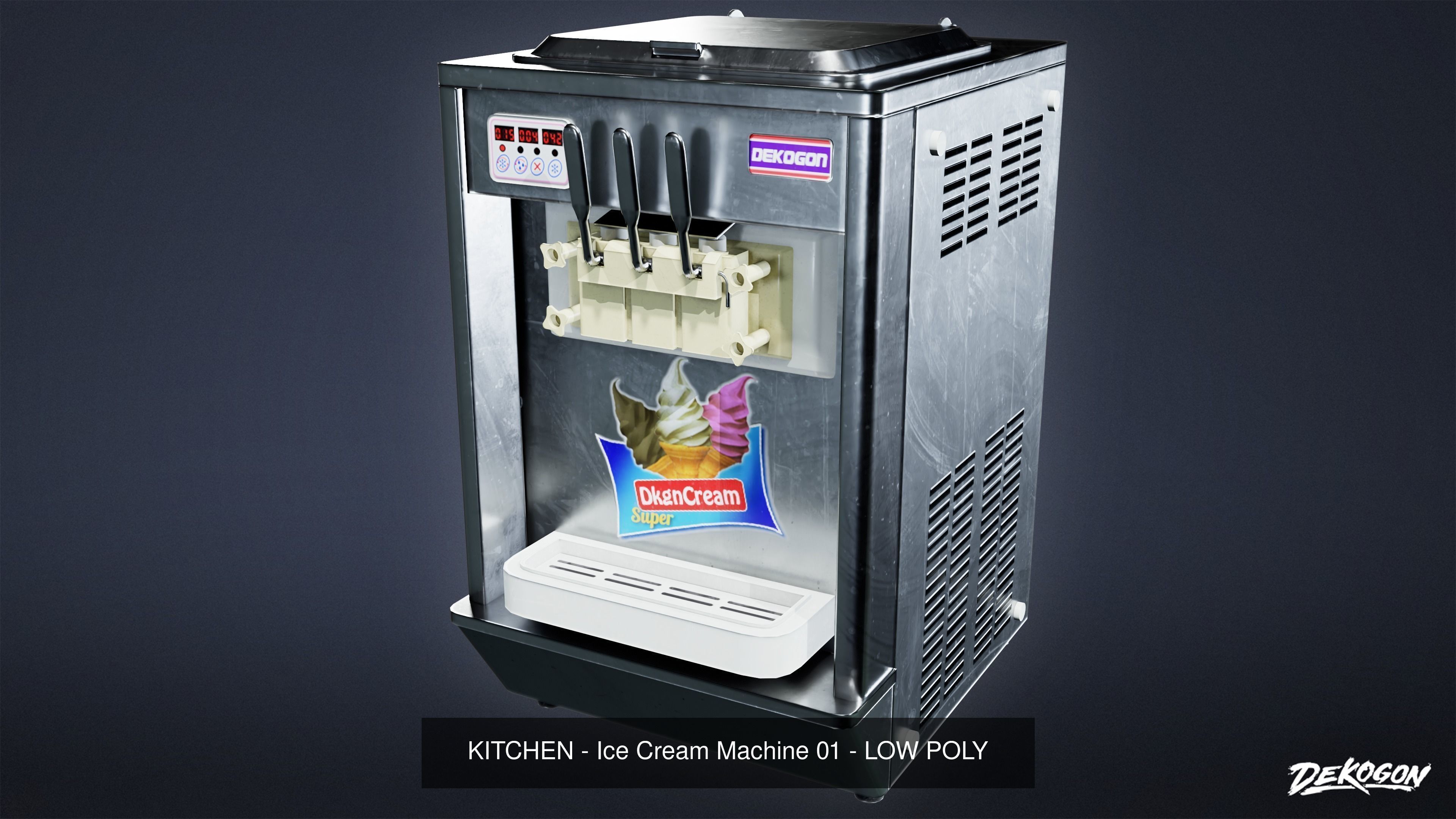 MODERN KITCHEN - Asset Combo Pack 3D Model Collection _34