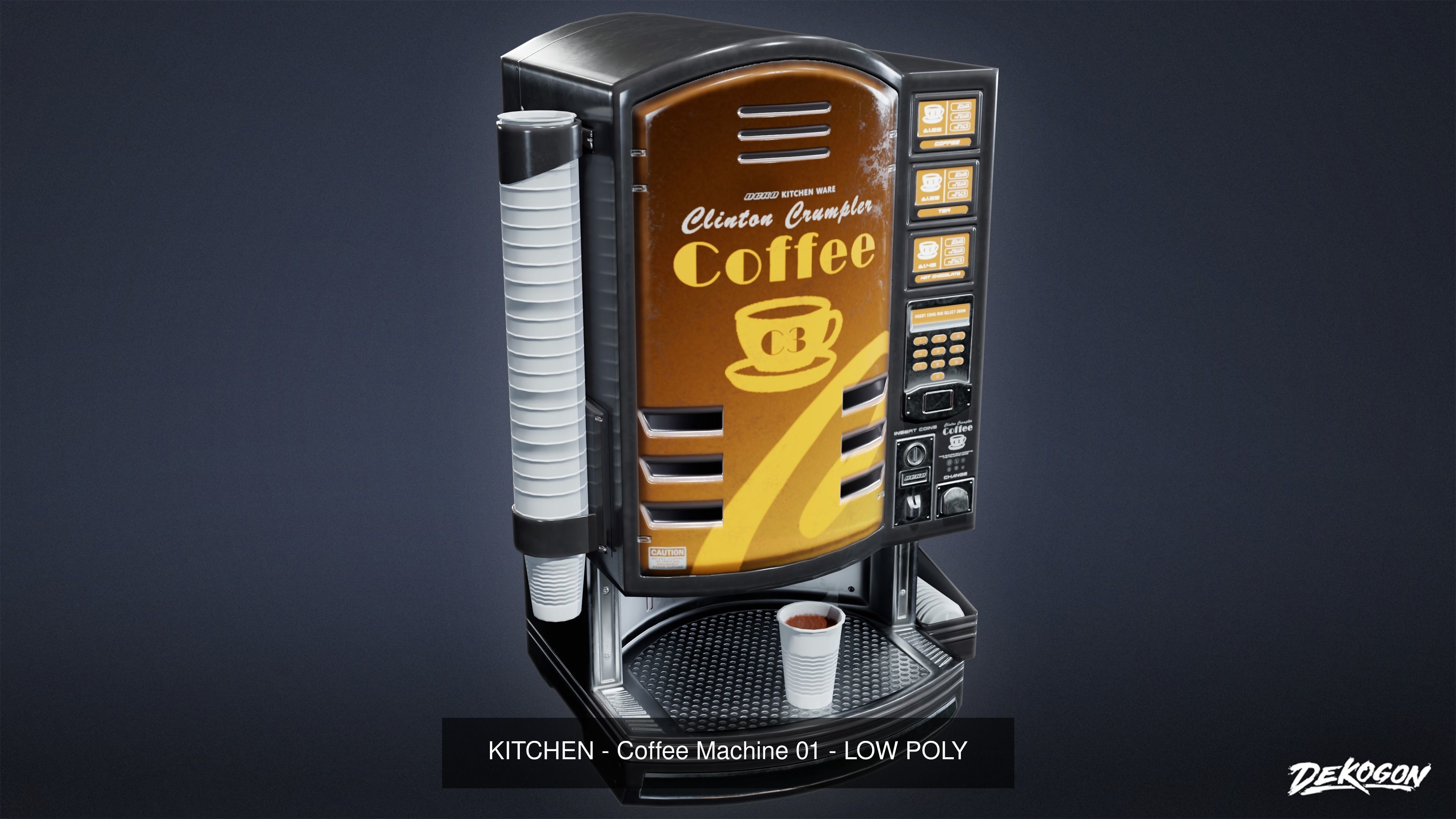 MODERN KITCHEN - Asset Combo Pack 3D Model Collection _12