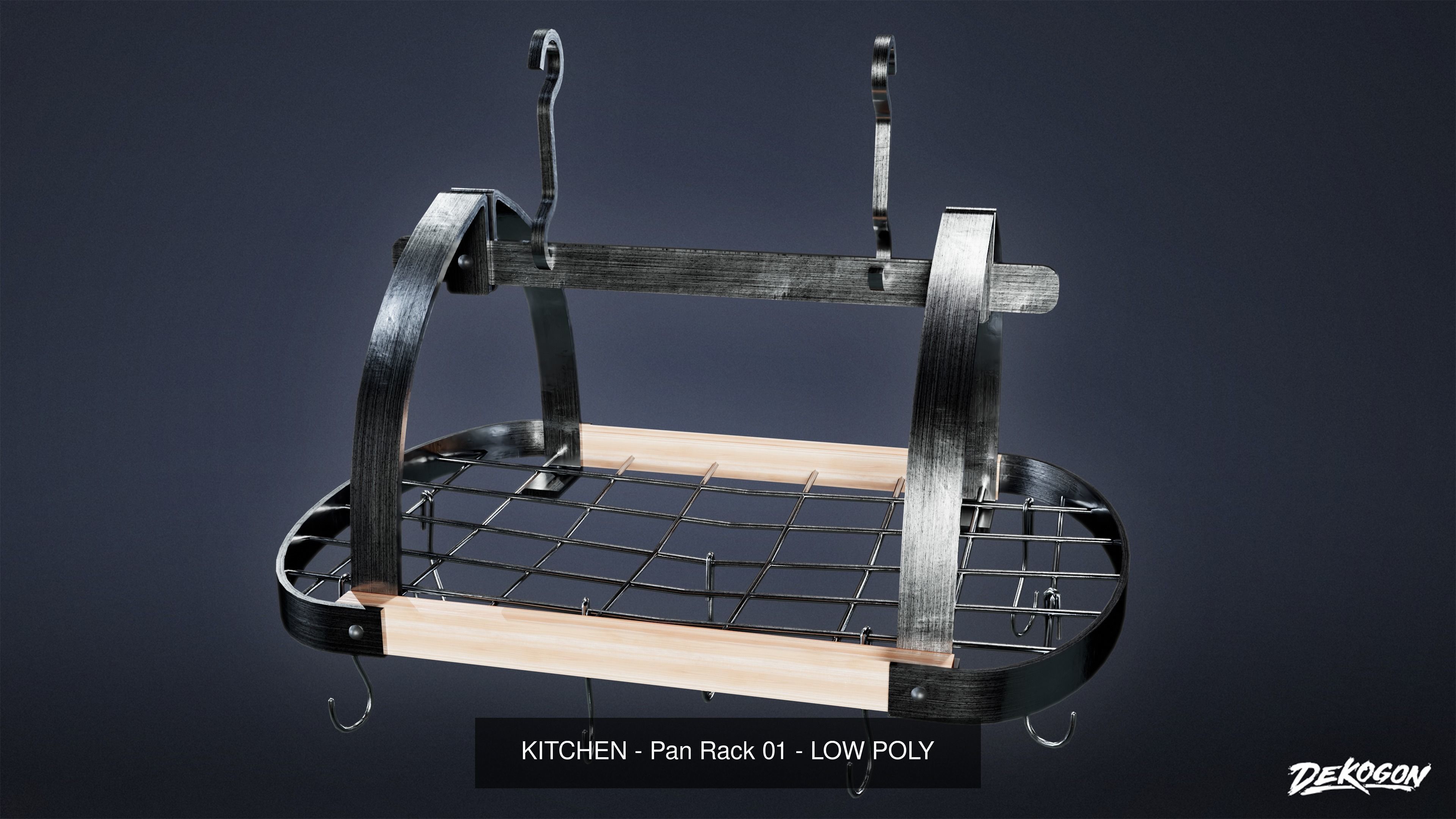 MODERN KITCHEN - Asset Combo Pack 3D Model Collection _48