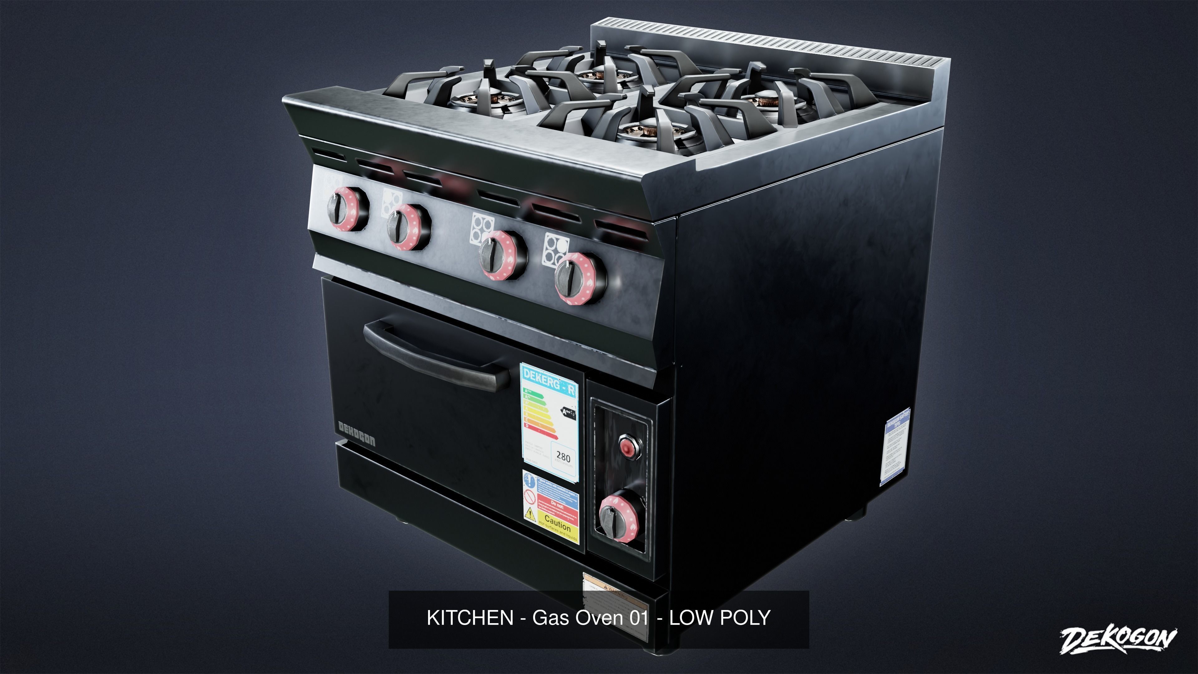 MODERN KITCHEN - Asset Combo Pack 3D Model Collection _31
