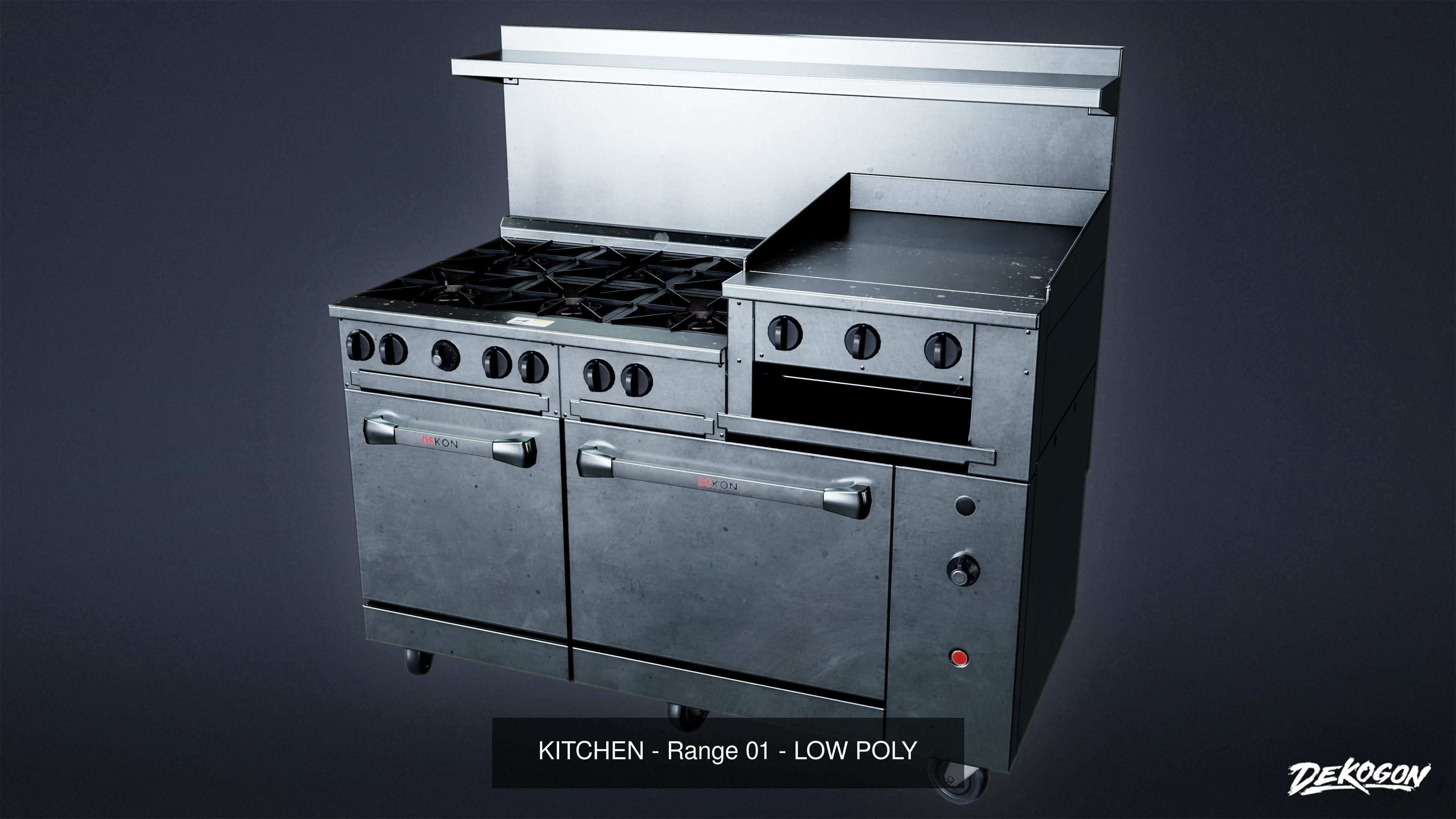 MODERN KITCHEN - Asset Combo Pack 3D Model Collection _59