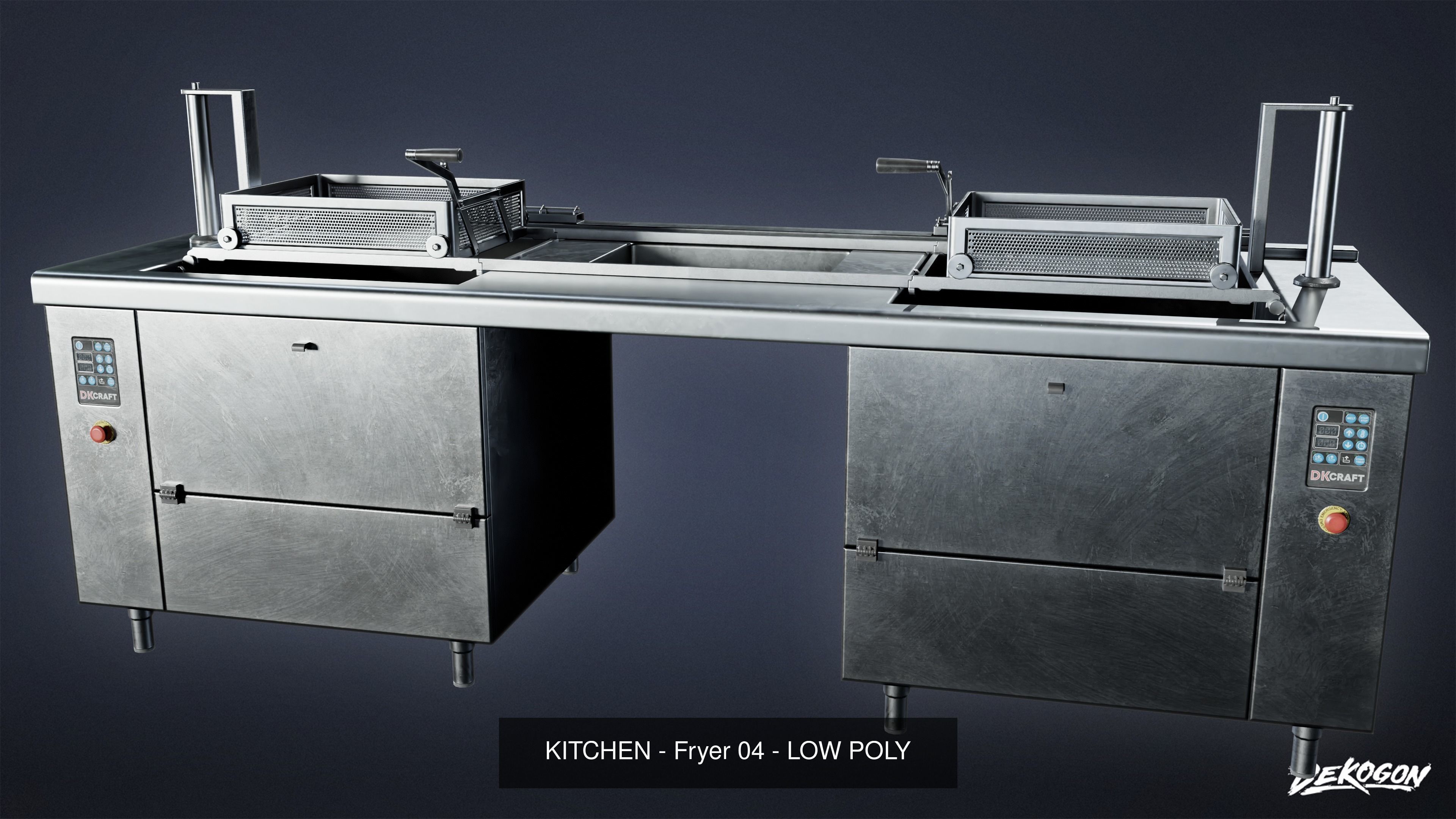 MODERN KITCHEN - Asset Combo Pack 3D Model Collection _29