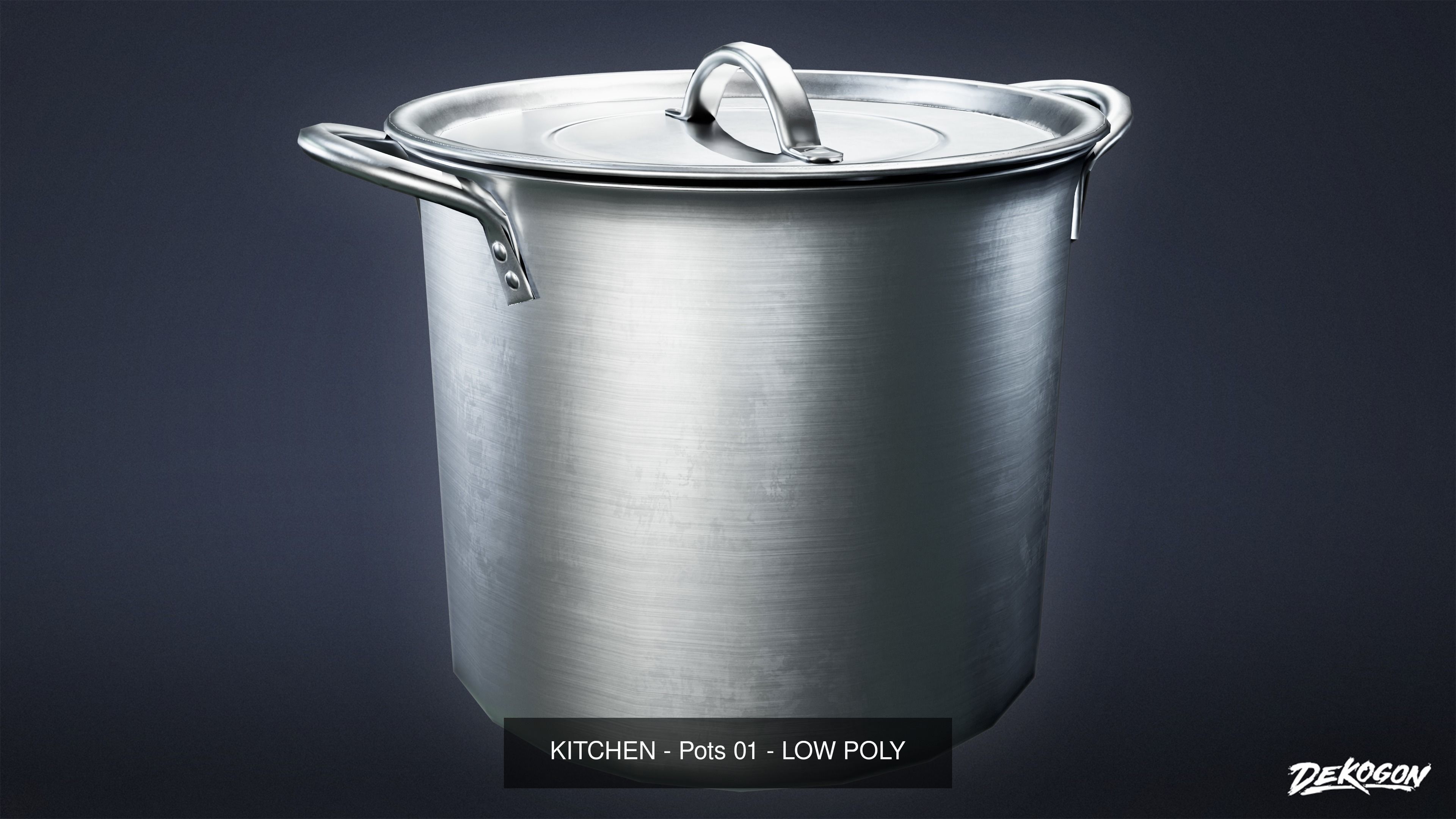 MODERN KITCHEN - Asset Combo Pack 3D Model Collection _51