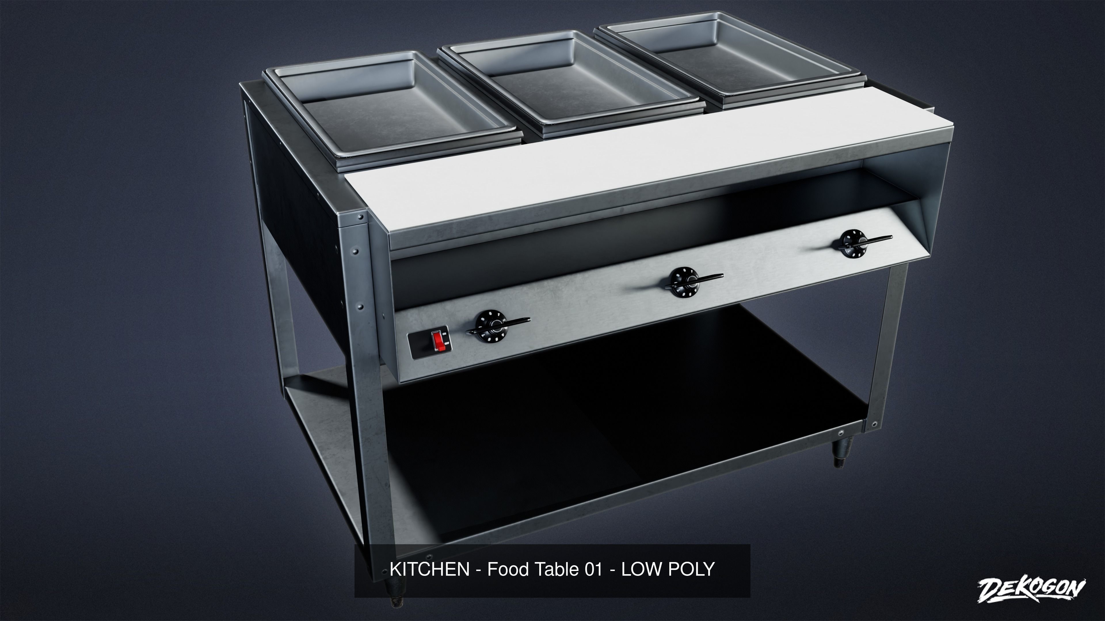 MODERN KITCHEN - Asset Combo Pack 3D Model Collection _25