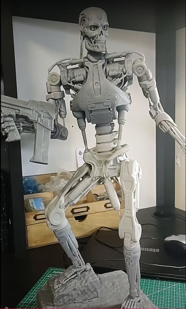 T-800 Terminator 2 Judgment Day V3 3D print model_4
