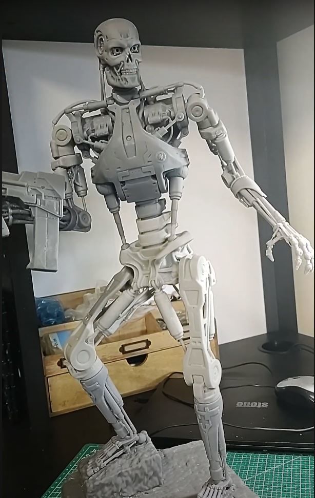 T-800 Terminator 2 Judgment Day V3 3D print model_66