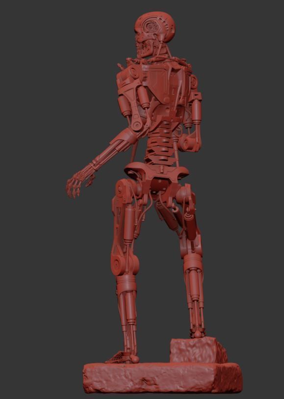 T-800 Terminator 2 Judgment Day V3 3D print model_36
