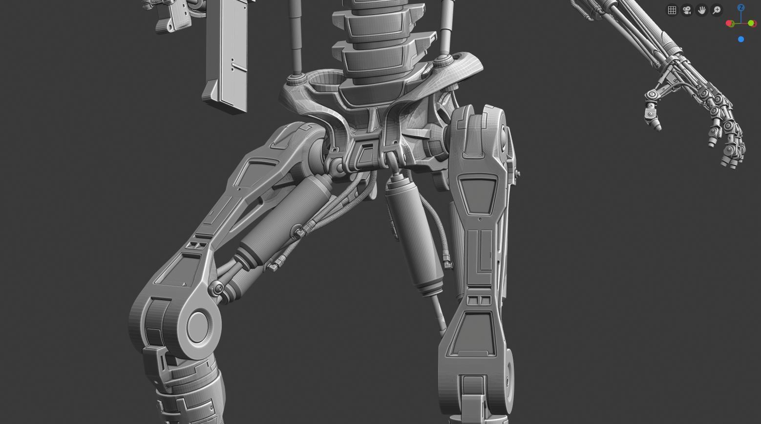 T-800 Terminator 2 Judgment Day V3 3D print model_9
