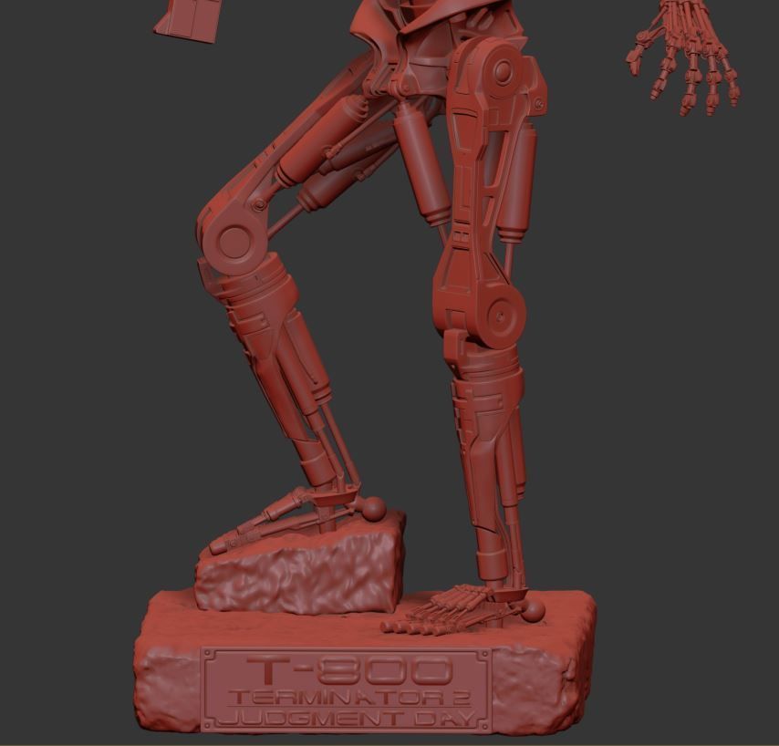 T-800 Terminator 2 Judgment Day V3 3D print model_18