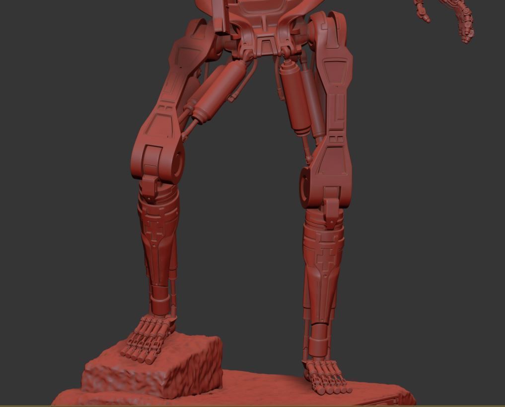 T-800 Terminator 2 Judgment Day V3 3D print model_35