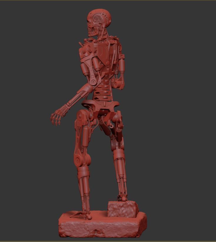 T-800 Terminator 2 Judgment Day V3 3D print model_24