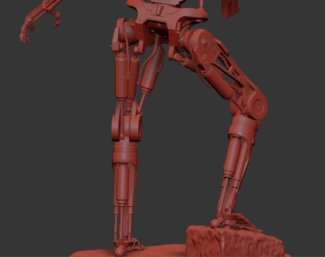 T-800 Terminator 2 Judgment Day V3 3D print model_34