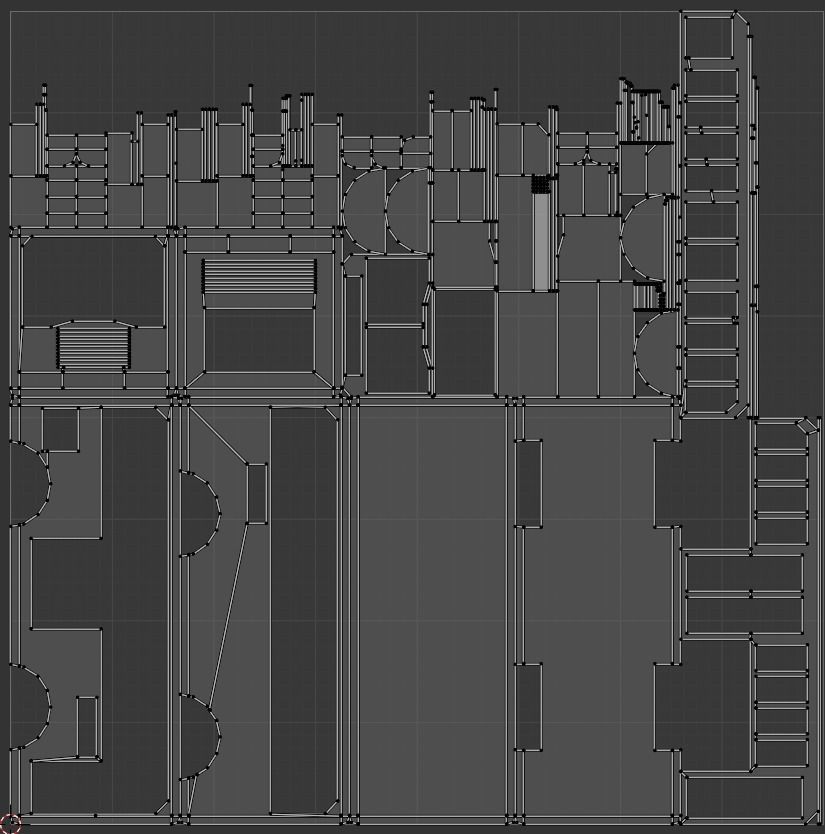 Cartoon Bus Low-poly 3D model_9