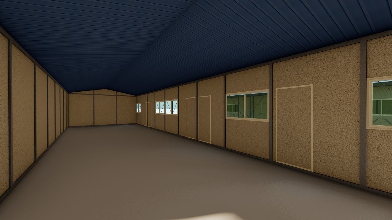 Warehouse-Warehouse Building 3D model_16