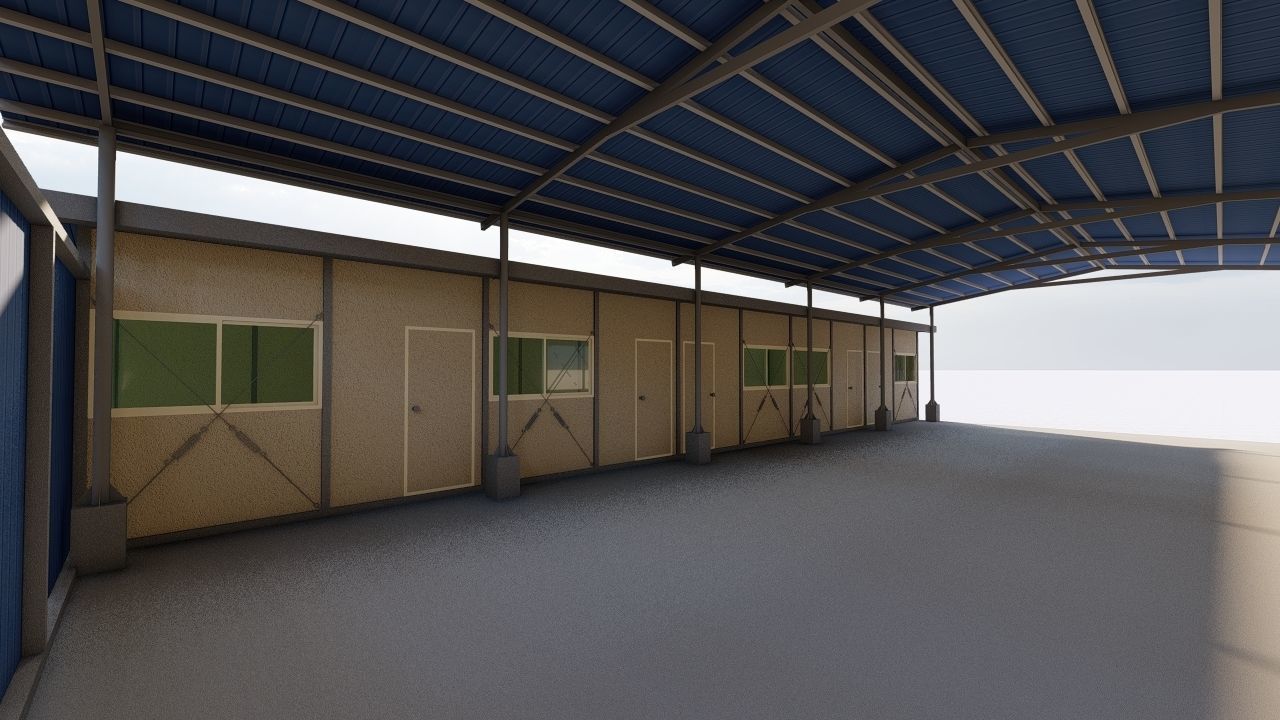 Warehouse-Warehouse Building 3D model_18