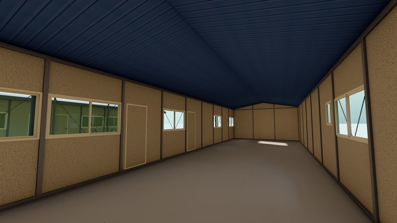 Warehouse-Warehouse Building 3D model_15