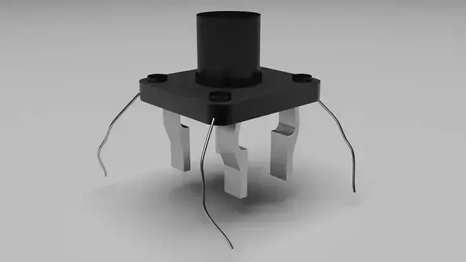 Button Switch 3D model