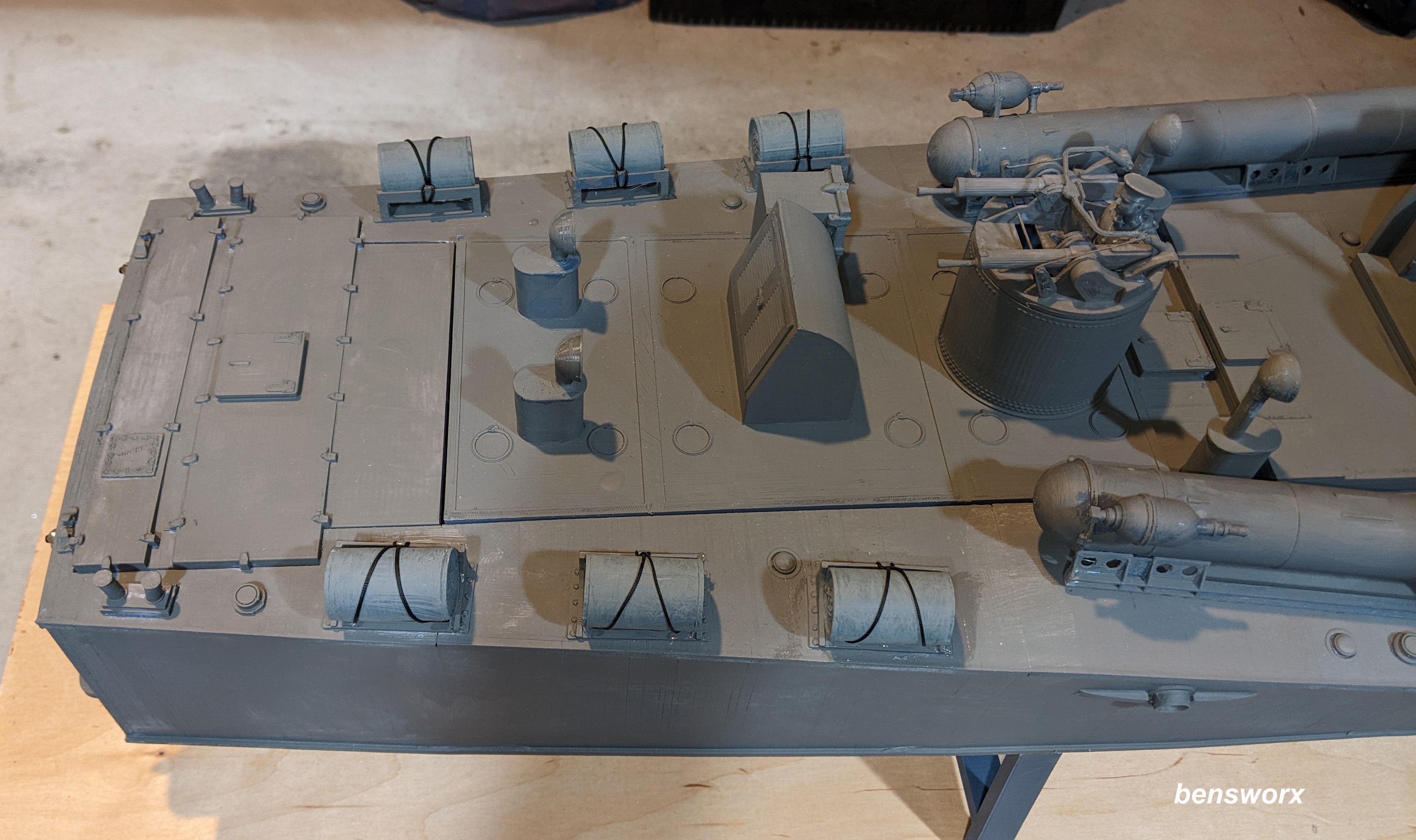 1 20 Vosper MTB RC Model Boat 3D print model_5